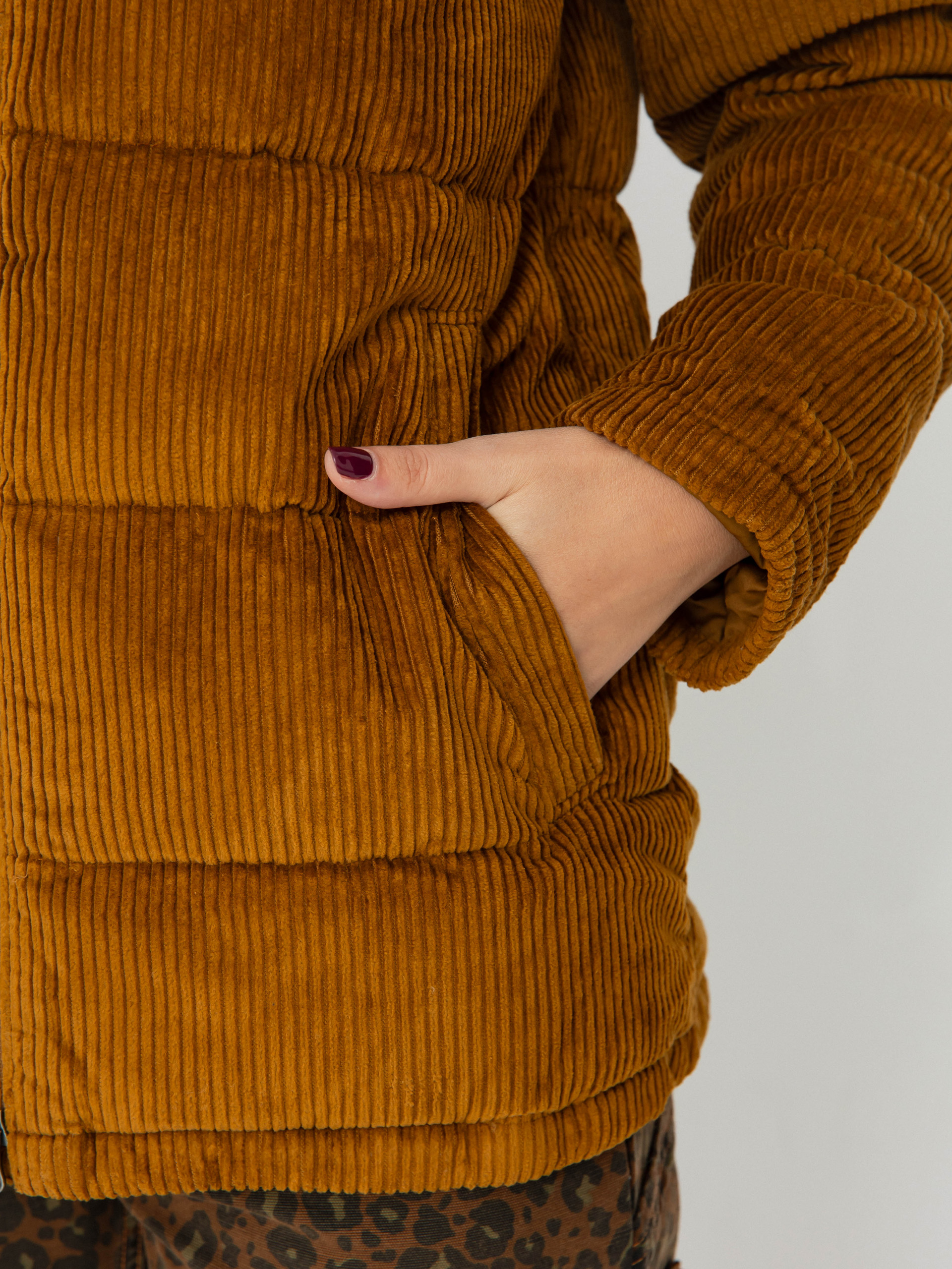 Dzseki Patagonia Cord Fjord Coat Wmn (shelter brown)