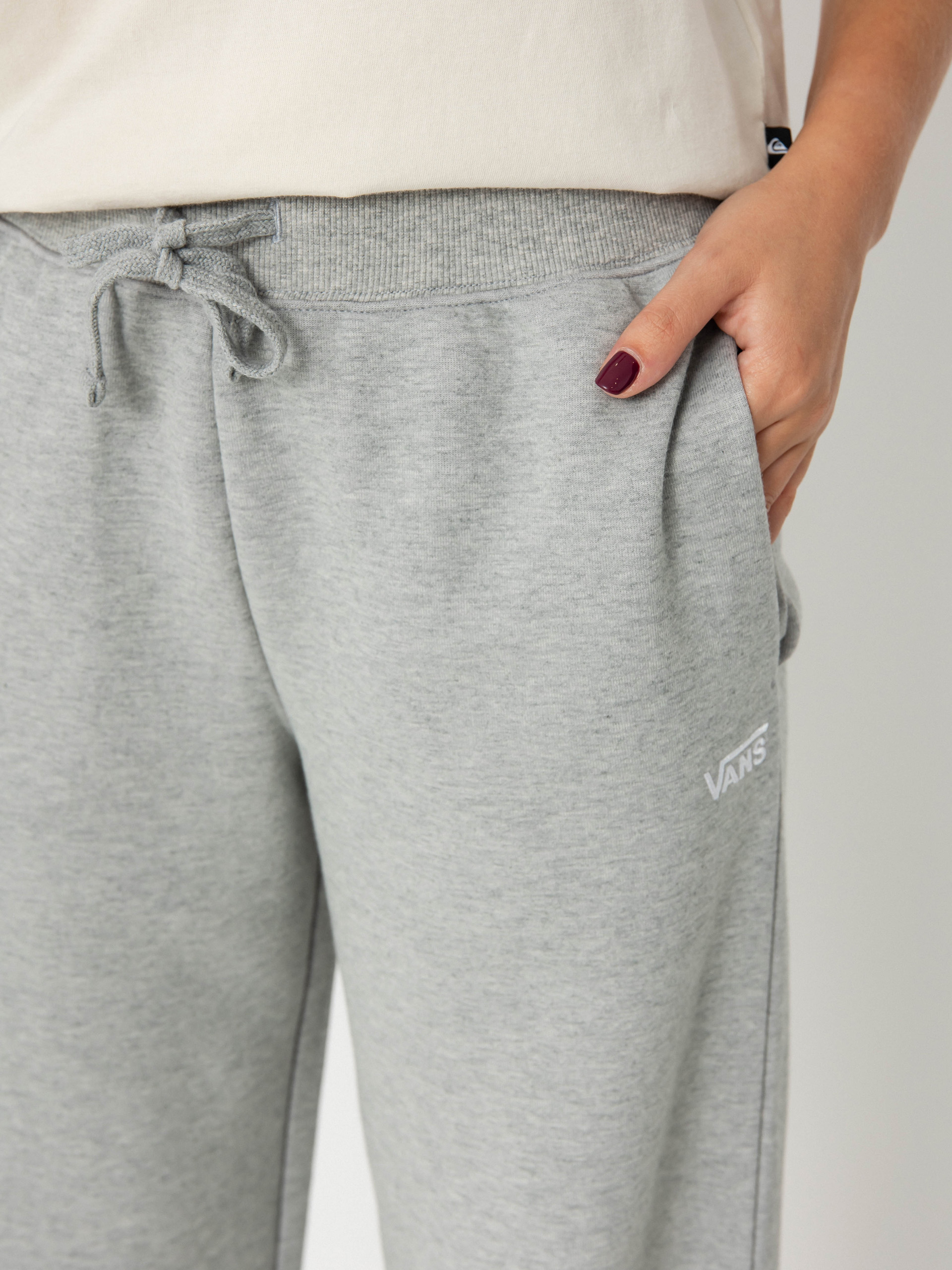 Vans Elevated Double Knit Wmn Kisnadrág (cement heather)