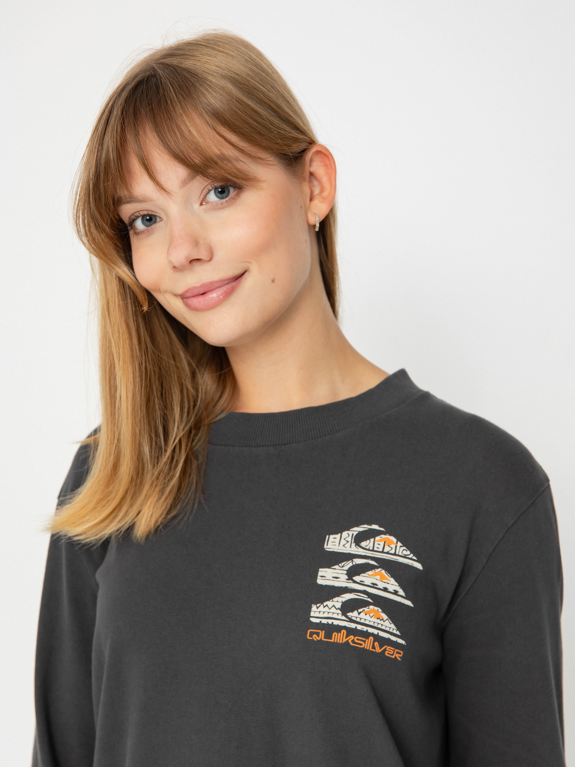Quiksilver Uni Ls Tee Dress Wmn Hosszú ujjú felső (tarmac)