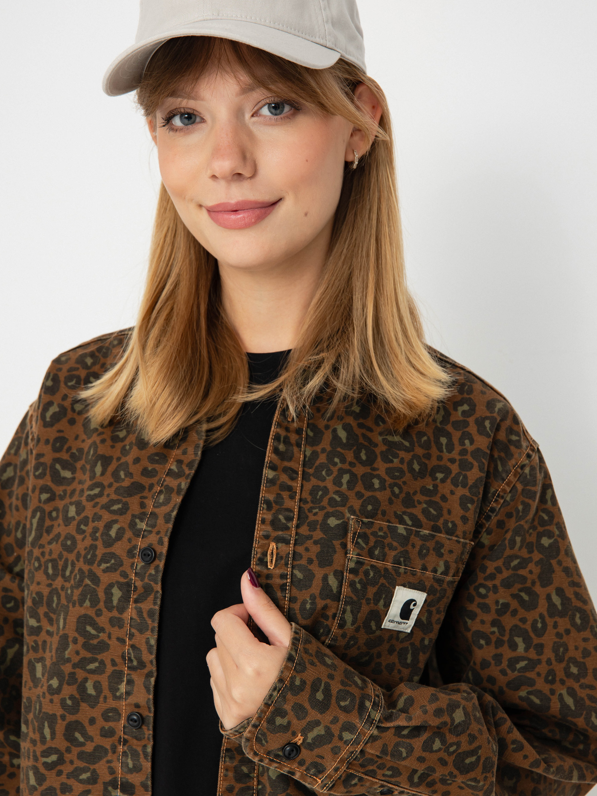 Ing Carhartt WIP Leo Wmn (camo leo/tamarind/tamarind)