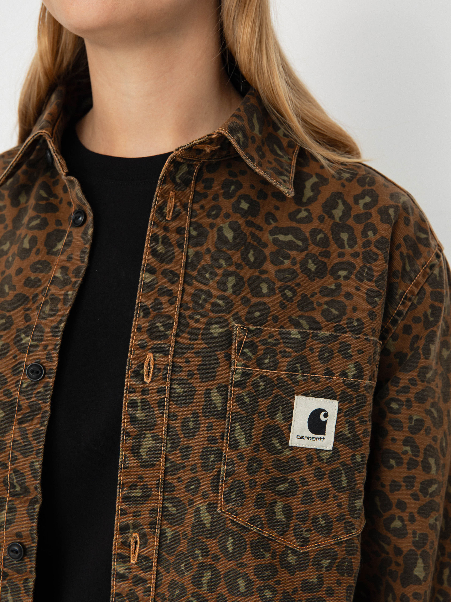 Ing Carhartt WIP Leo Wmn (camo leo/tamarind/tamarind)