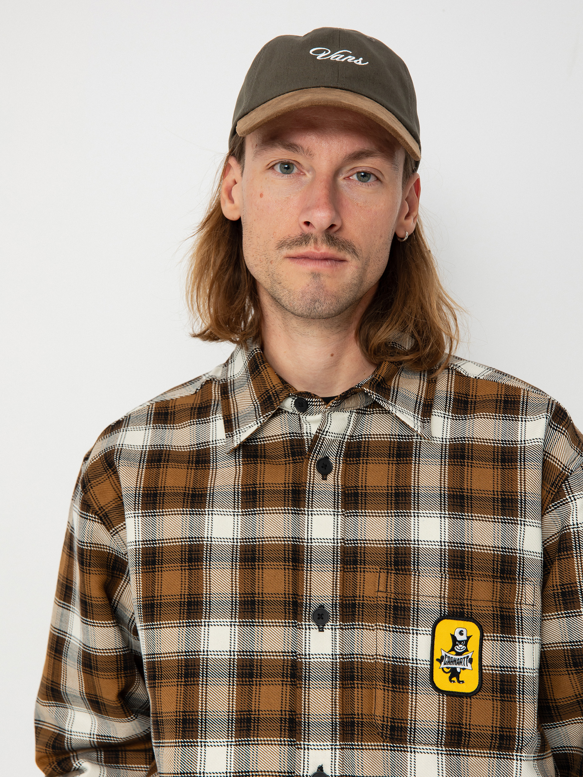 Dzseki Carhartt WIP Monahan (monahan check/hamilton brown)