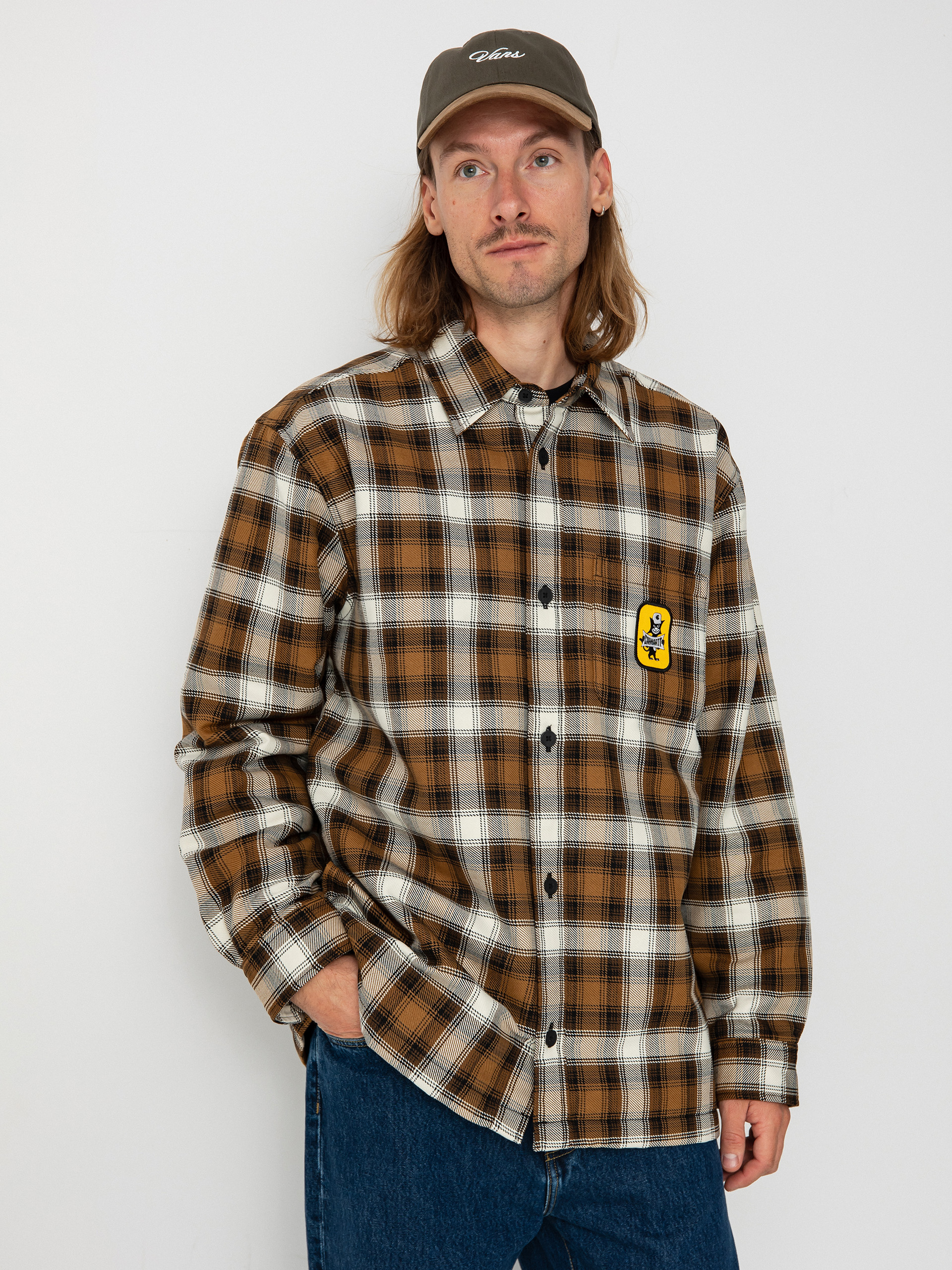 Dzseki Carhartt WIP Monahan (monahan check/hamilton brown)