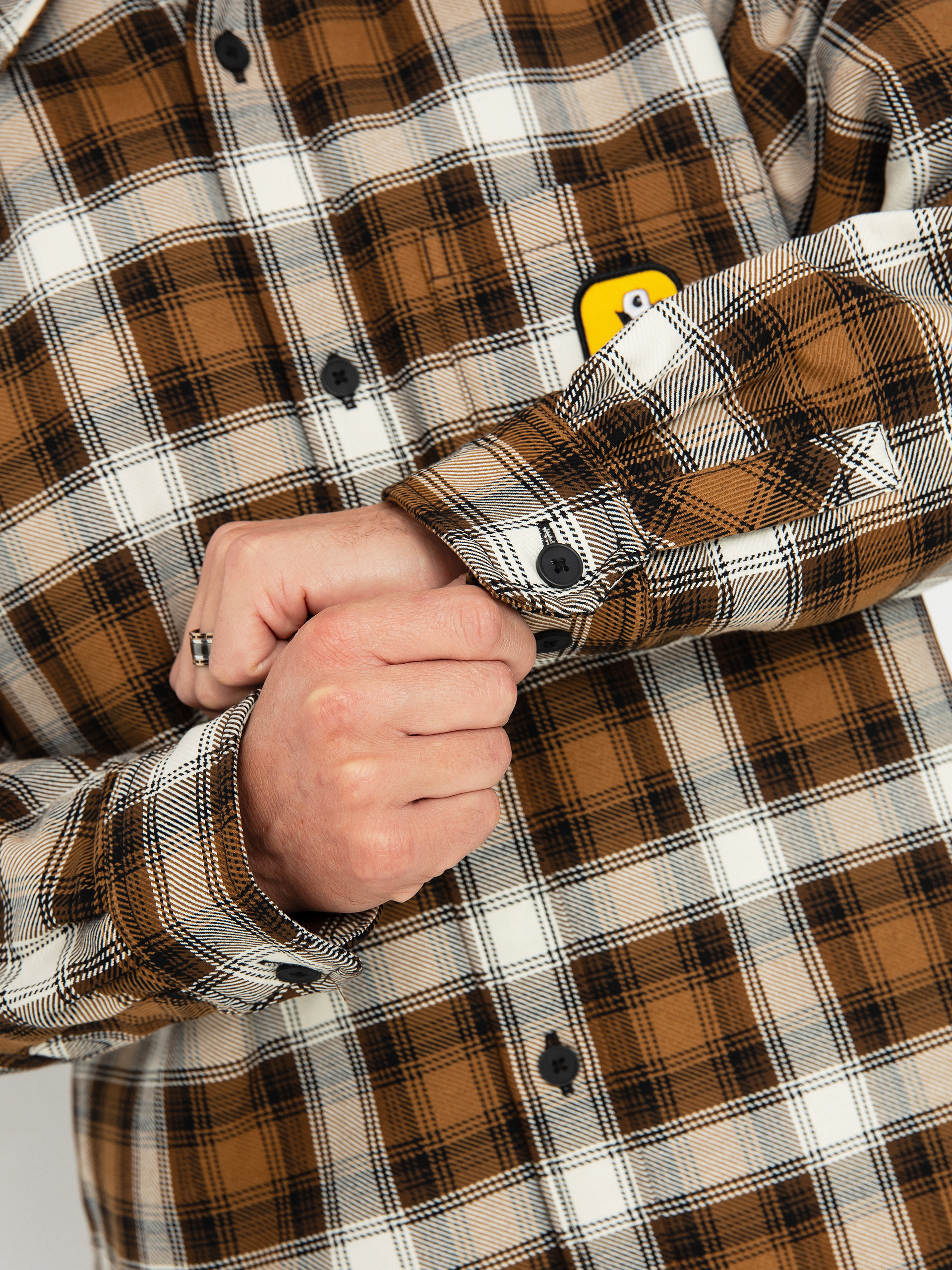 Dzseki Carhartt WIP Monahan (monahan check/hamilton brown)