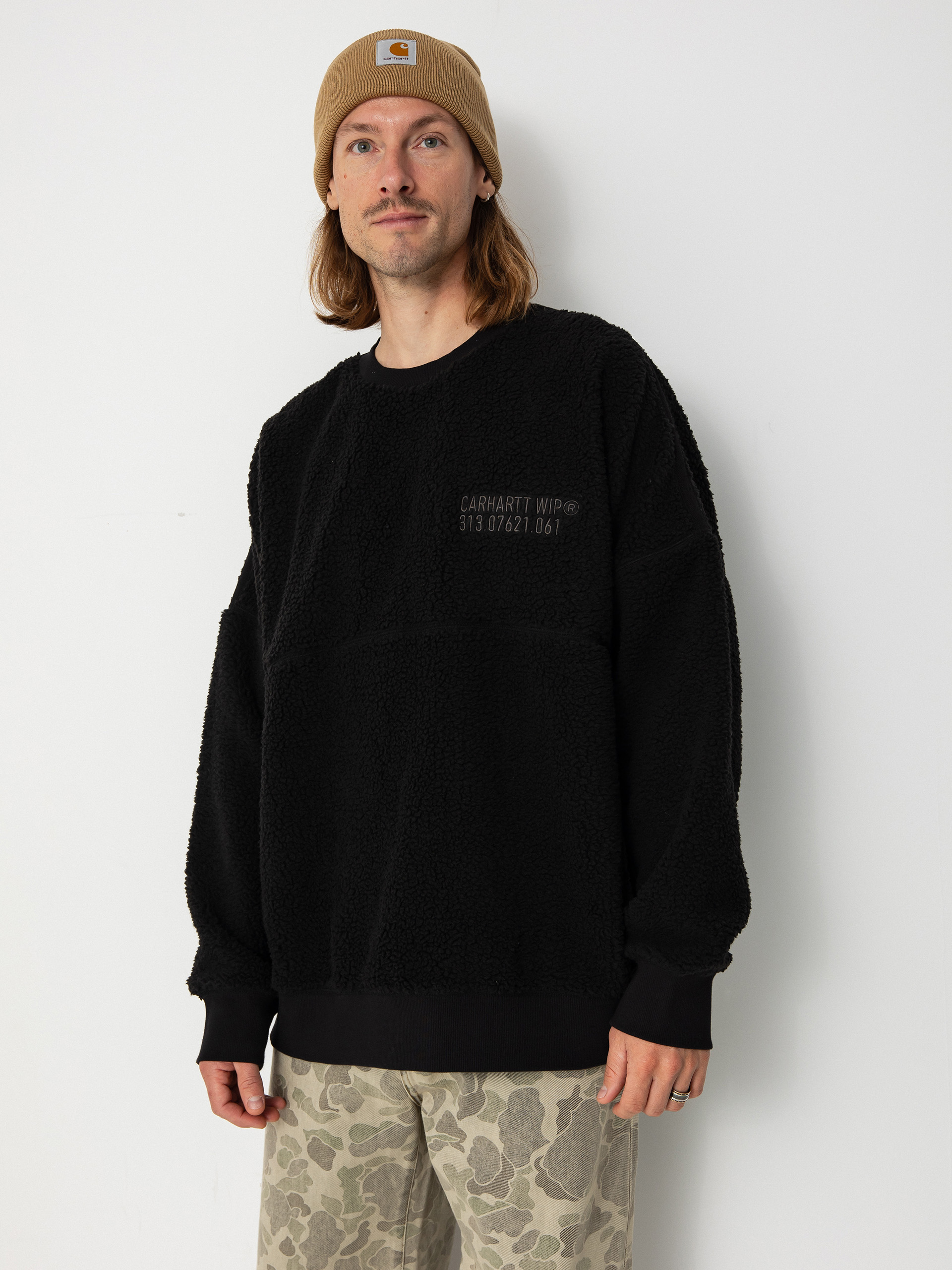 Carhartt WIP Coordinate Pulóver (black/grey)