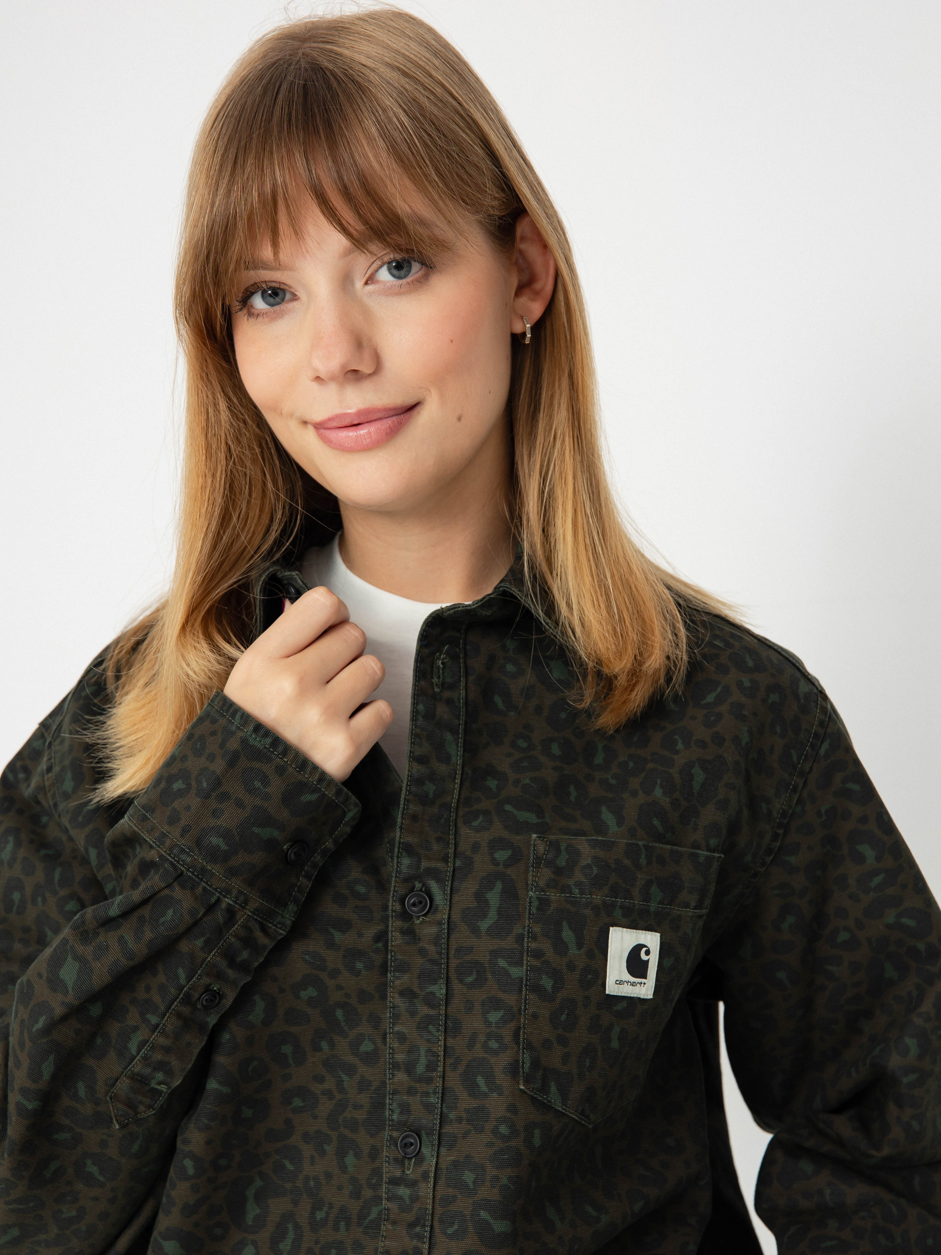 Ing Carhartt WIP Leo Wmn (camo leo/tamarind/office green)