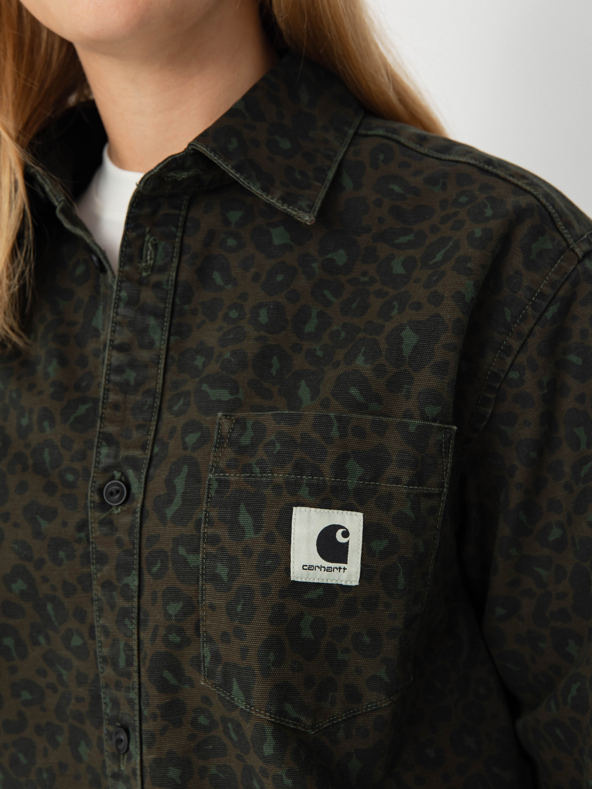 Ing Carhartt WIP Leo Wmn (camo leo/tamarind/office green)