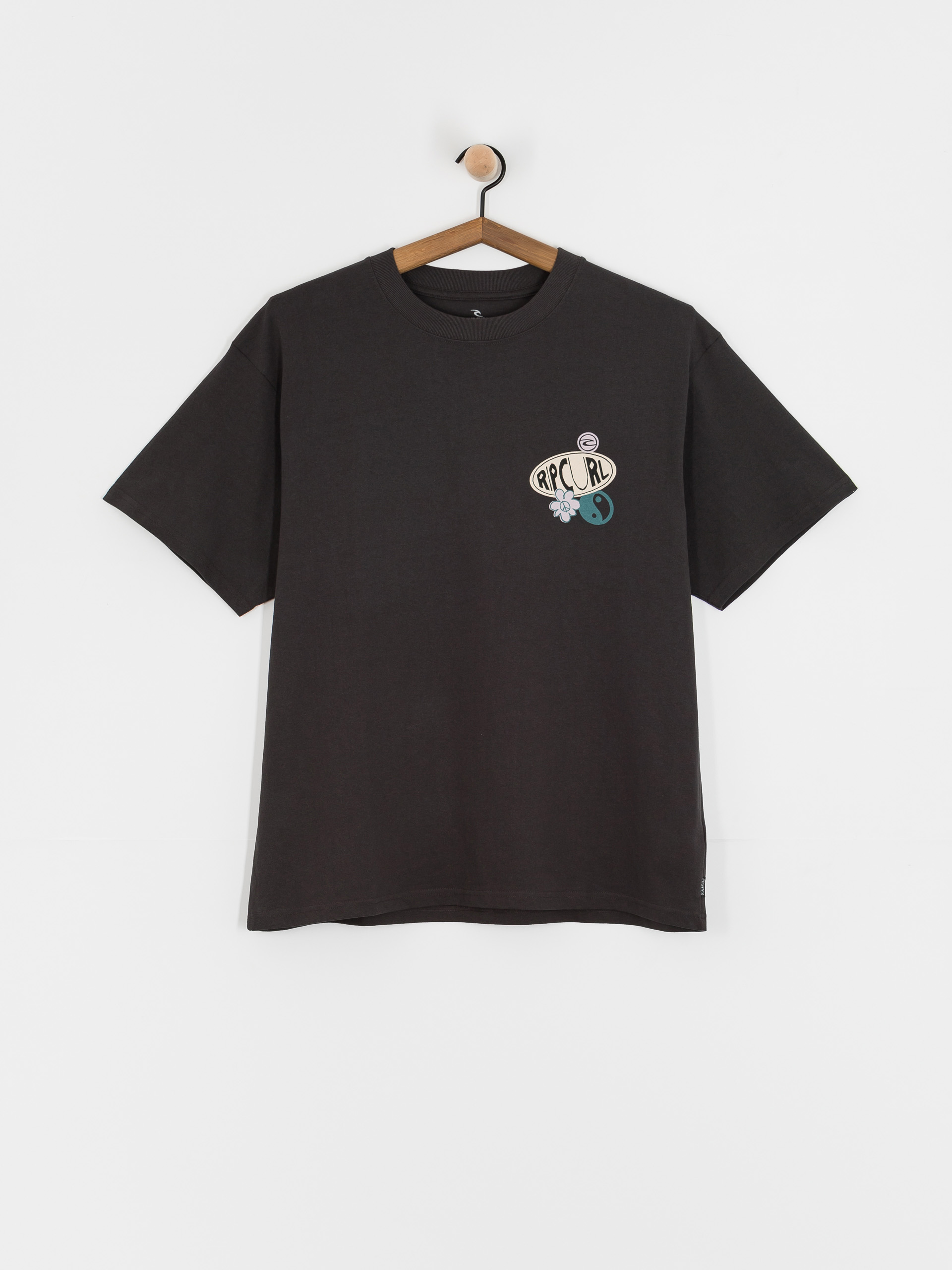 Póló Rip Curl Sun Buzzed  (washed black)