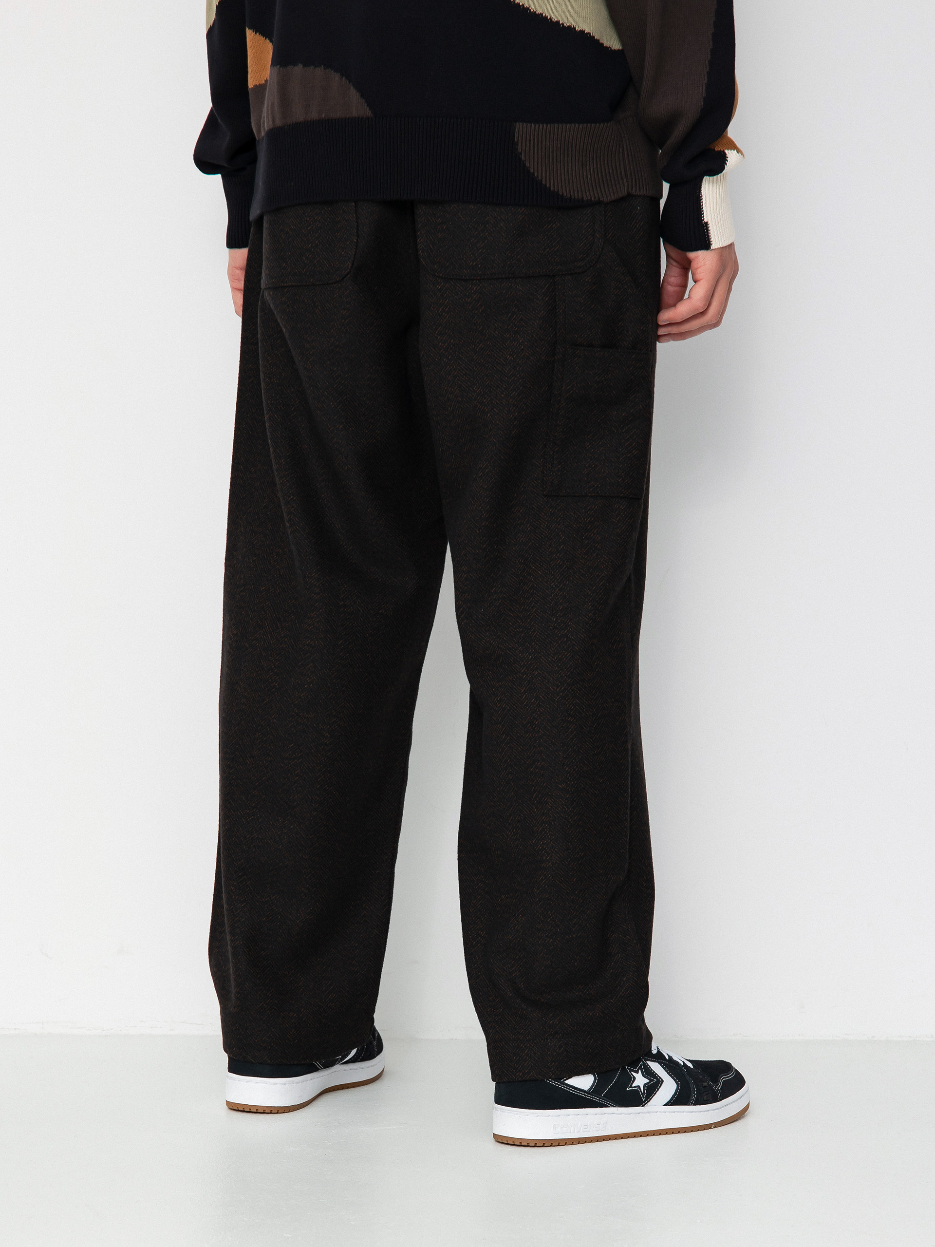 Carhartt WIP Truman Kisnadrág (chocolate/black)