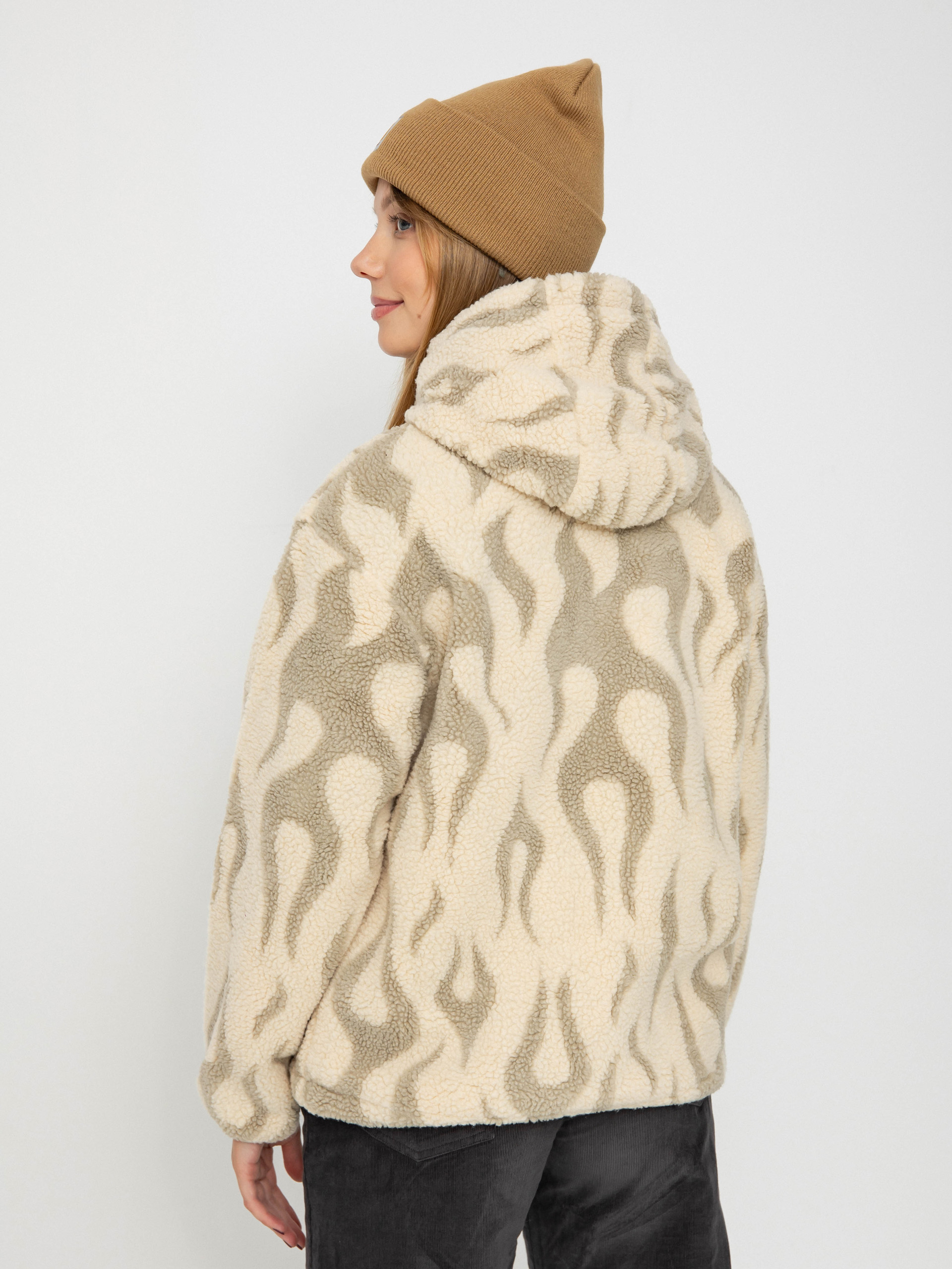 Dzseki Iriedaily Pat Teddy Wmn (beige)