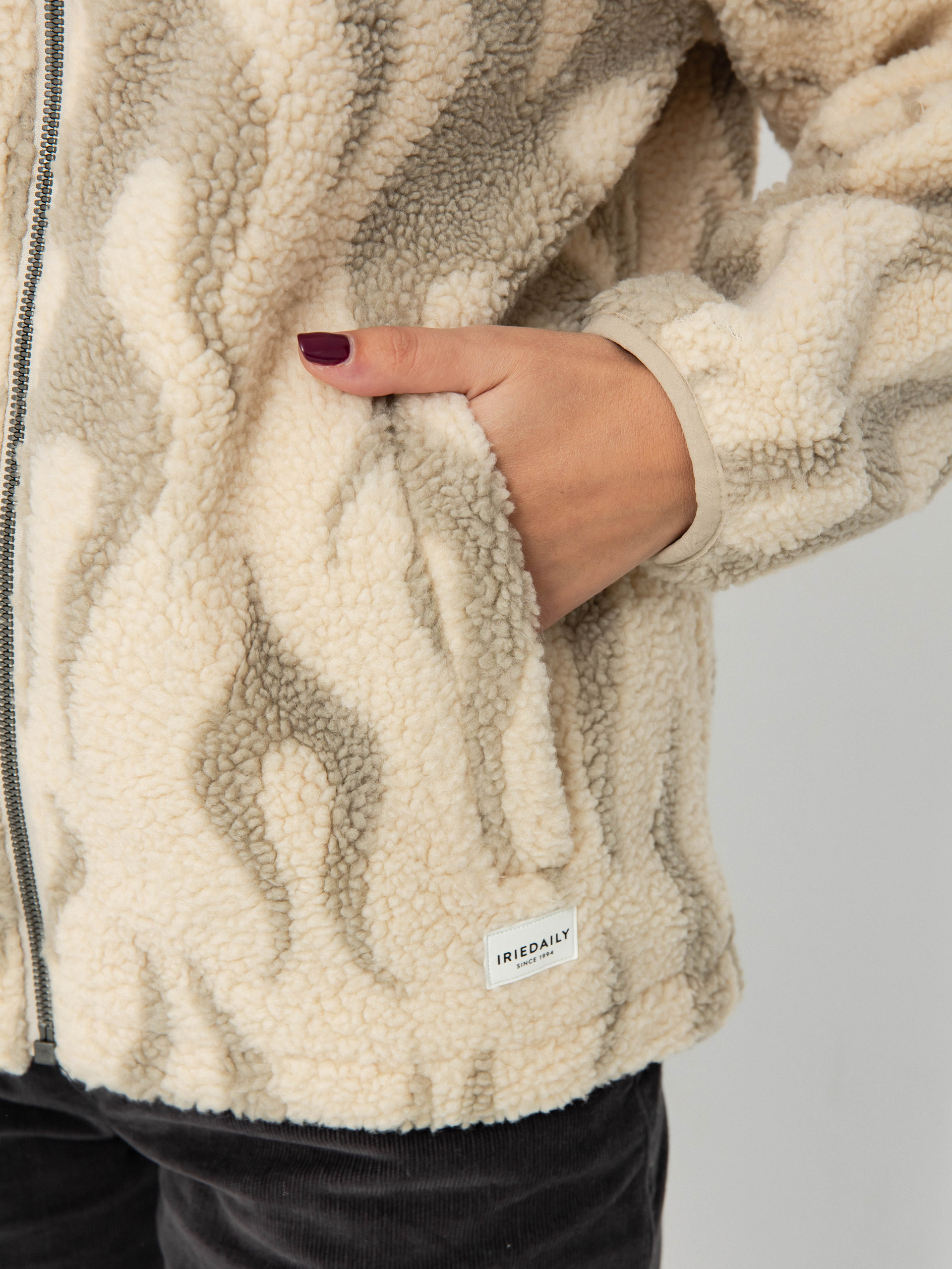 Dzseki Iriedaily Pat Teddy Wmn (beige)