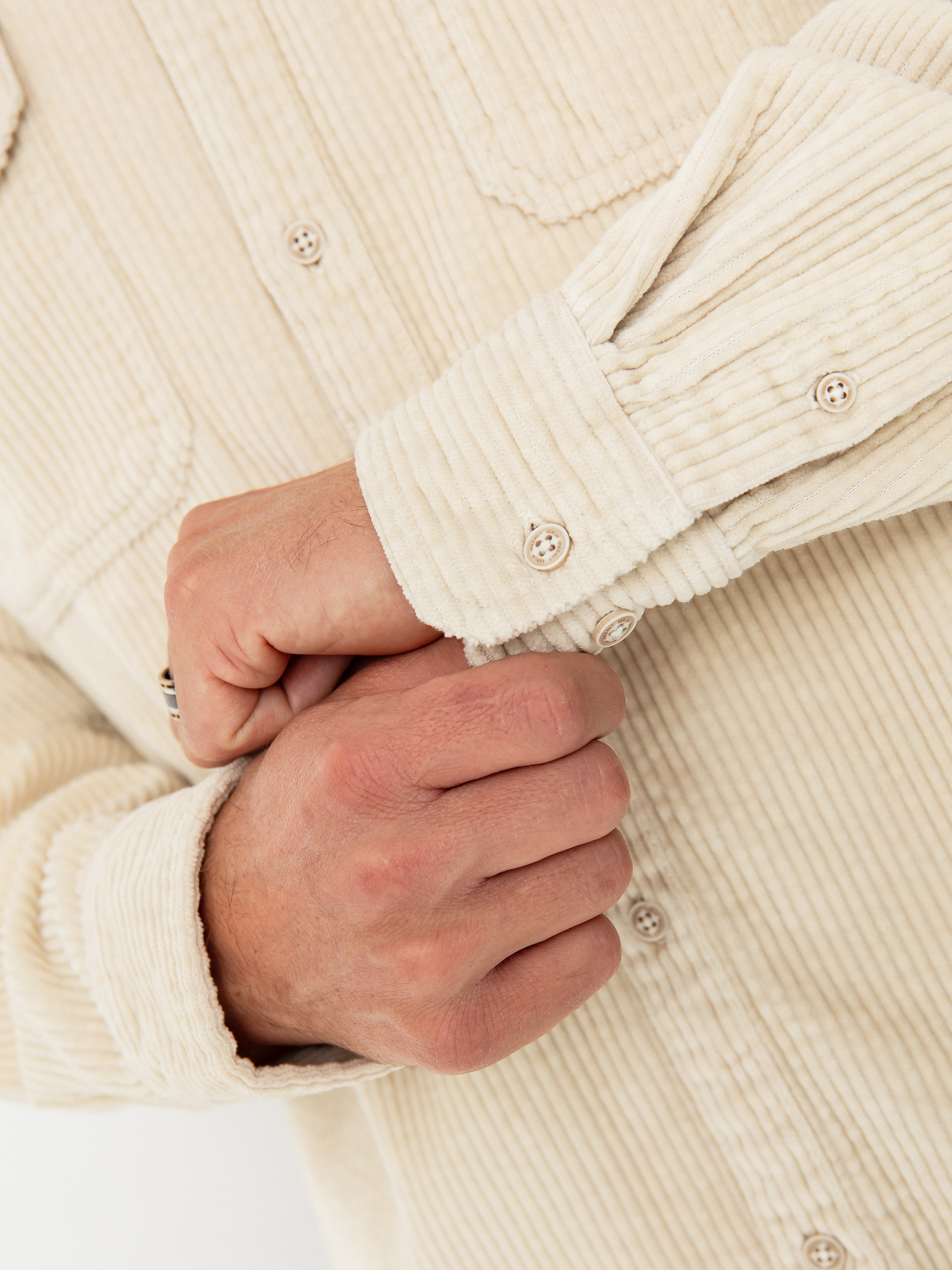 Iriedaily Bubble Cord Ing (ecru)