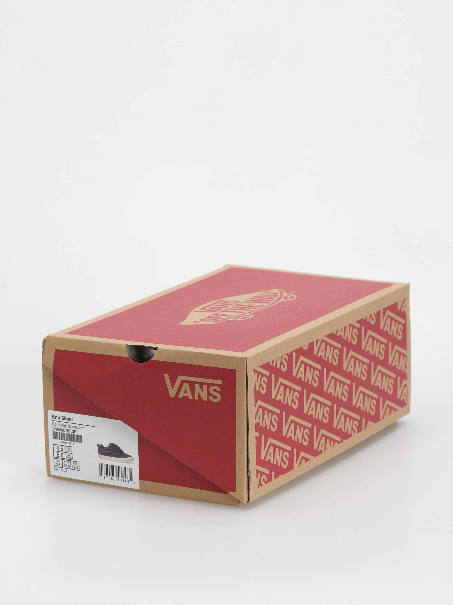 Vans Knu Skool Cipők (corduroy grape jam)