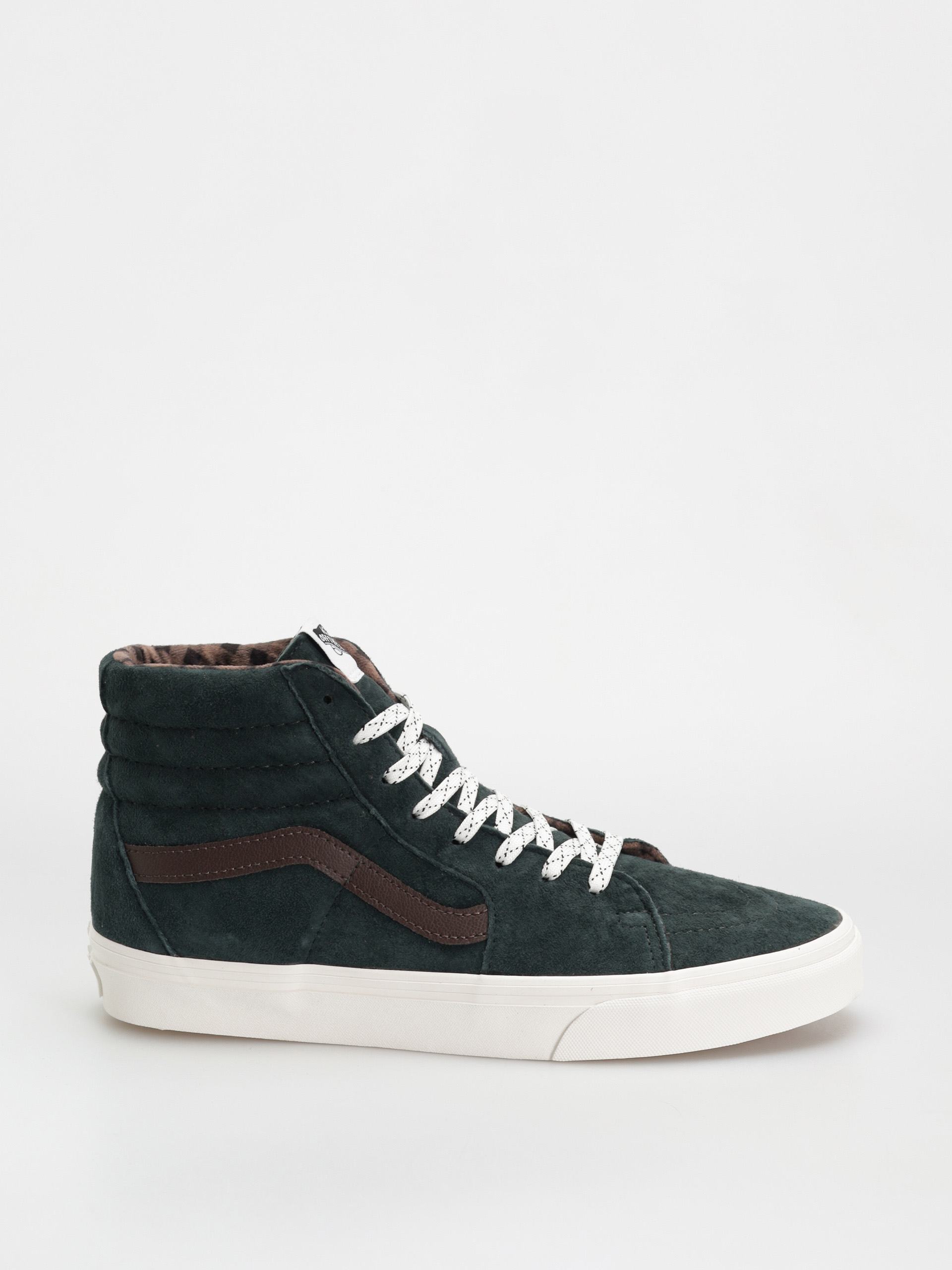 Vans Sk8 Hi Cipu0151k (pig suede plaid scarab)