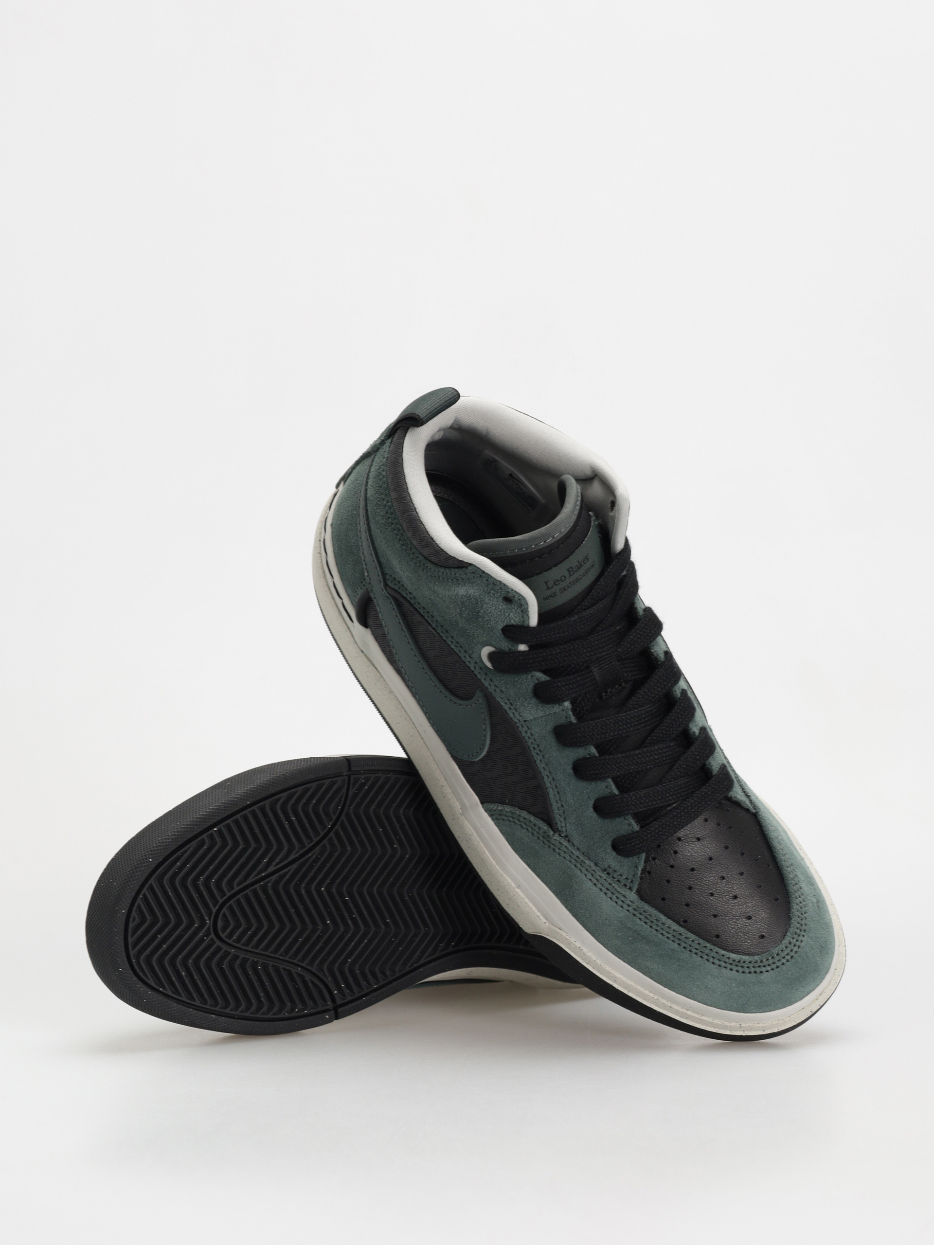 Nike SB React Leo Cipők (vintage green/vintage green black)