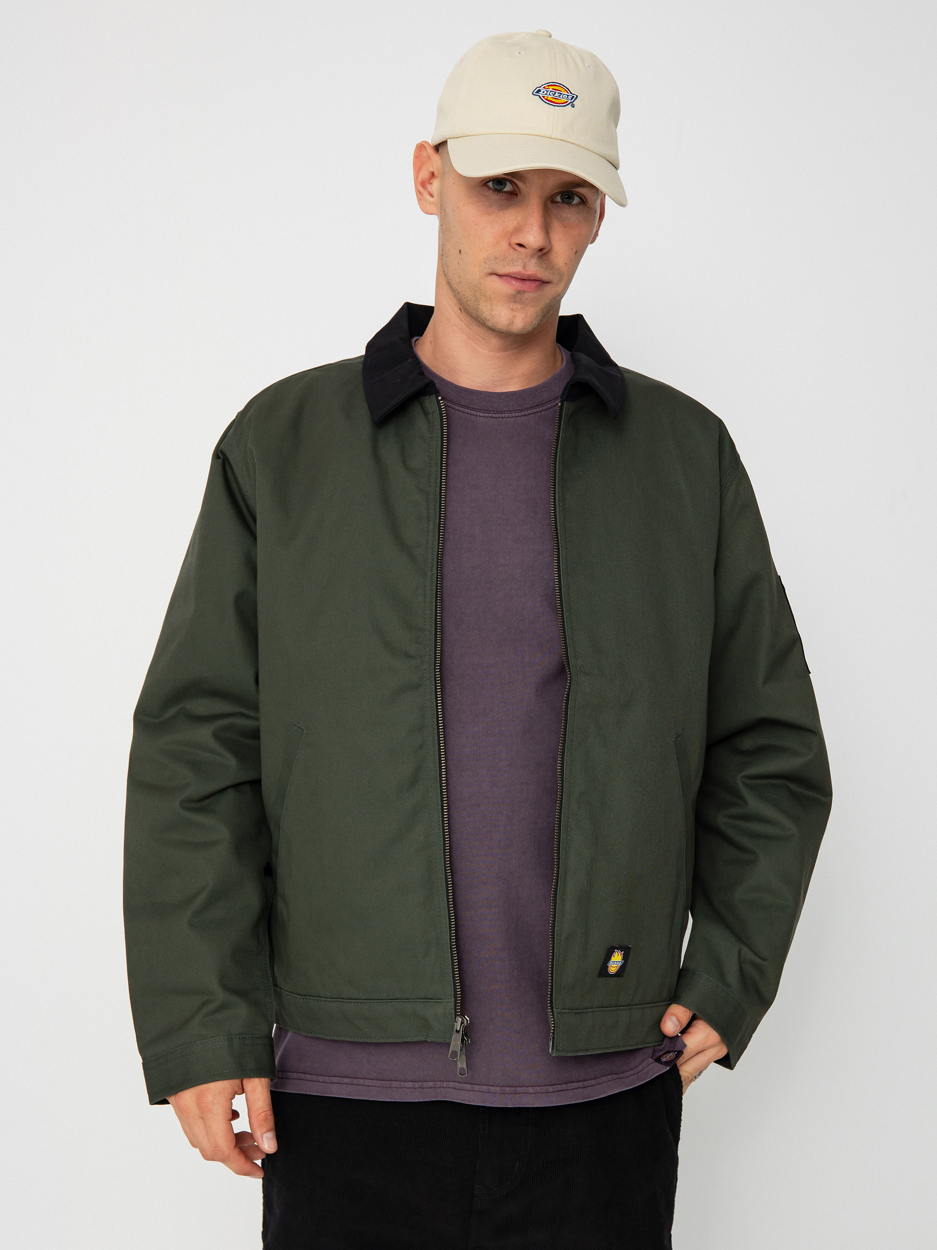 Dzseki Dickies X Spitfire Jacket (olive green)