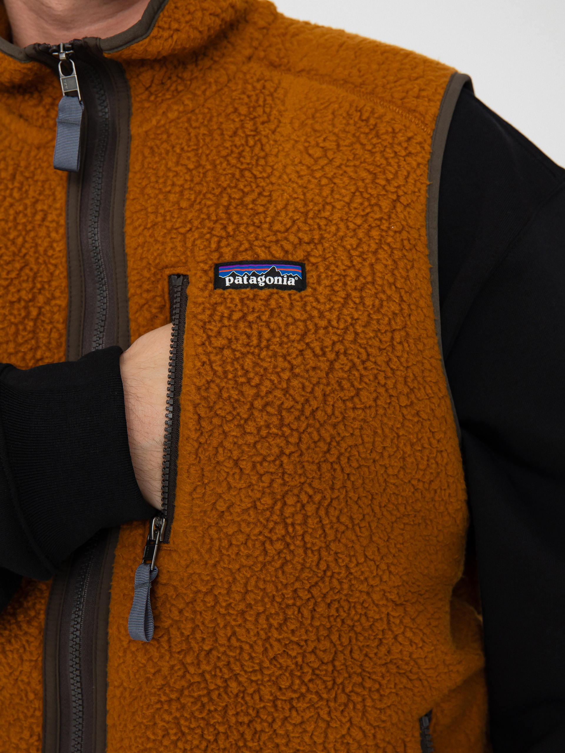 Patagonia Retro Pile Vest Mellény (shelter brown)