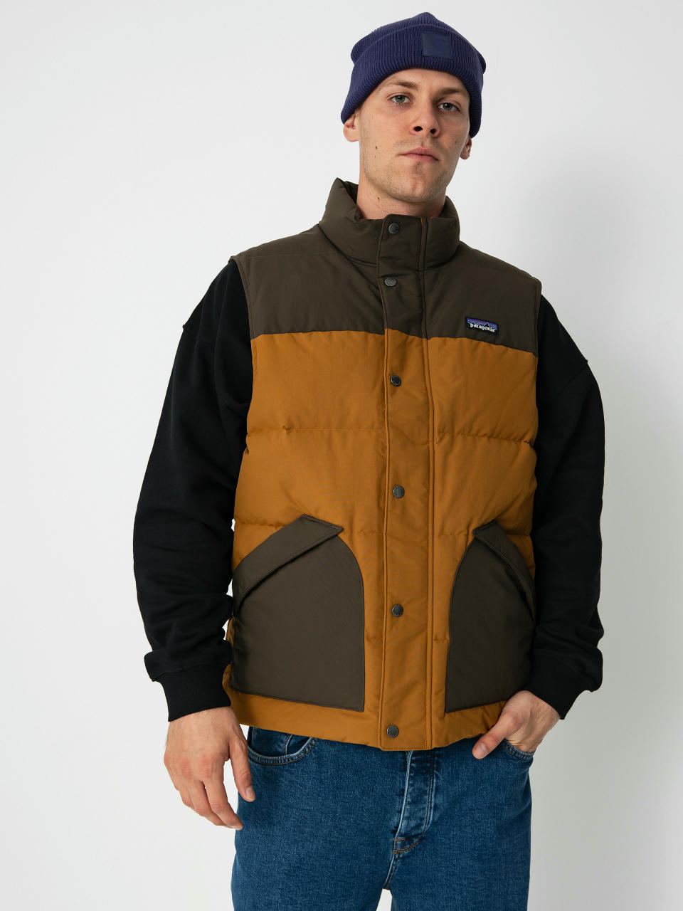 Patagonia Downdrift Vest Mellény (shelter brown)