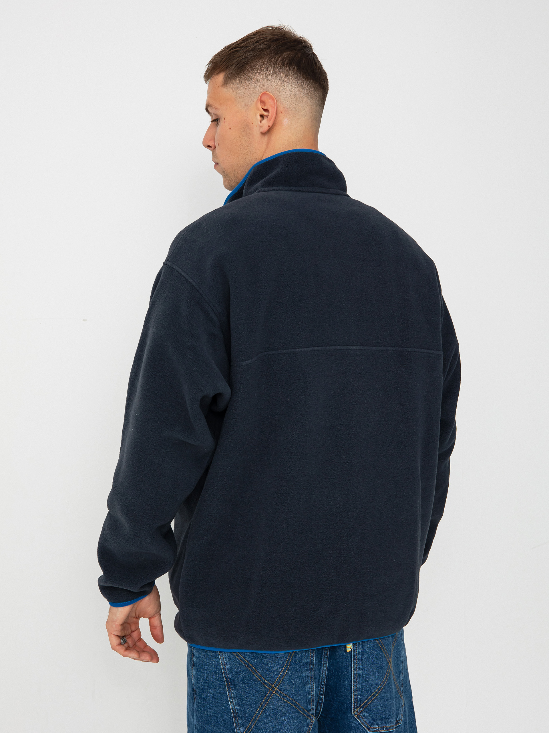 Férfi Polár pulóver Patagonia Synch Snap T (pitch blue)