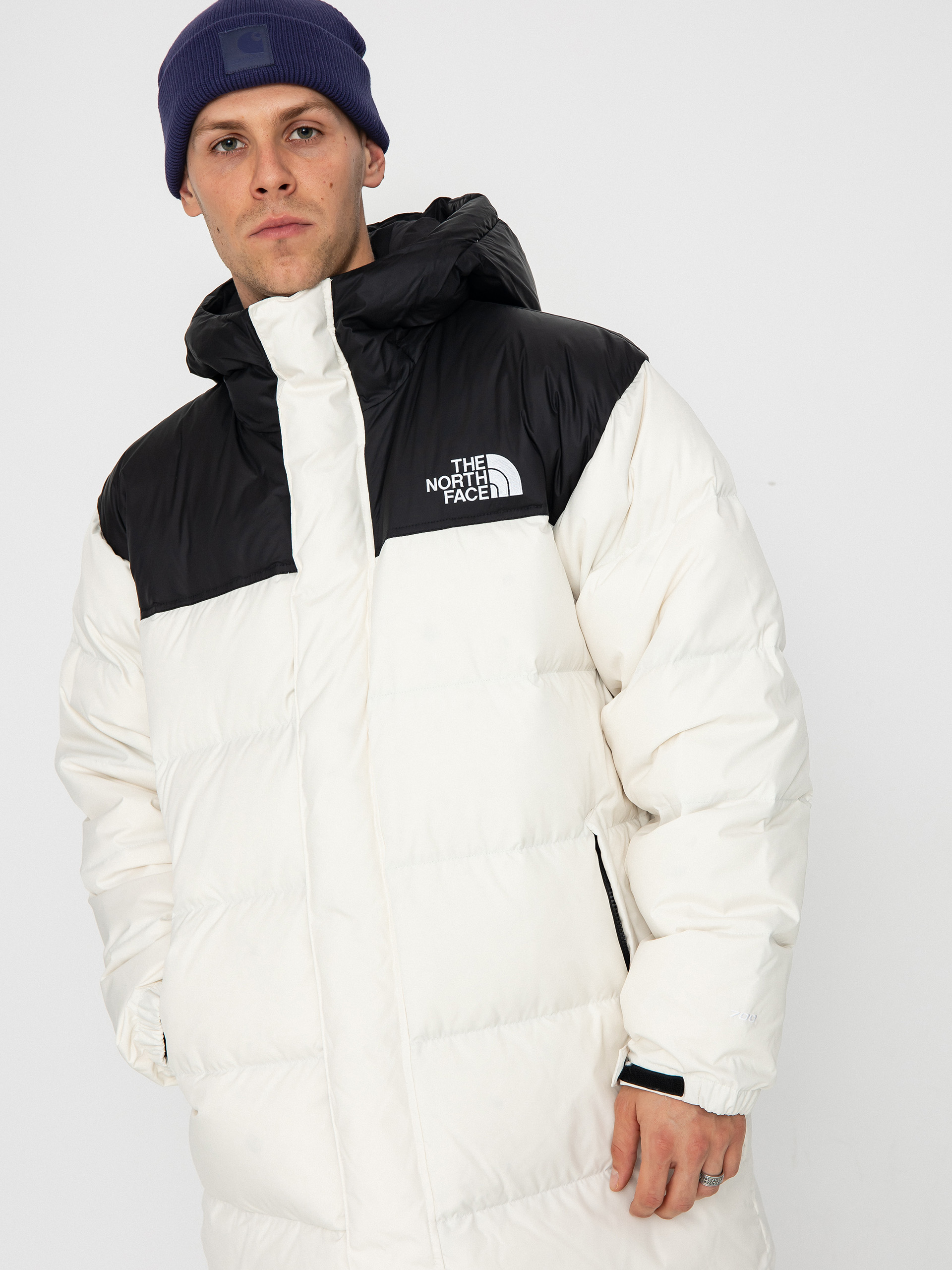 Dzseki The North Face Nuptse Parka (white dune/tnf black)