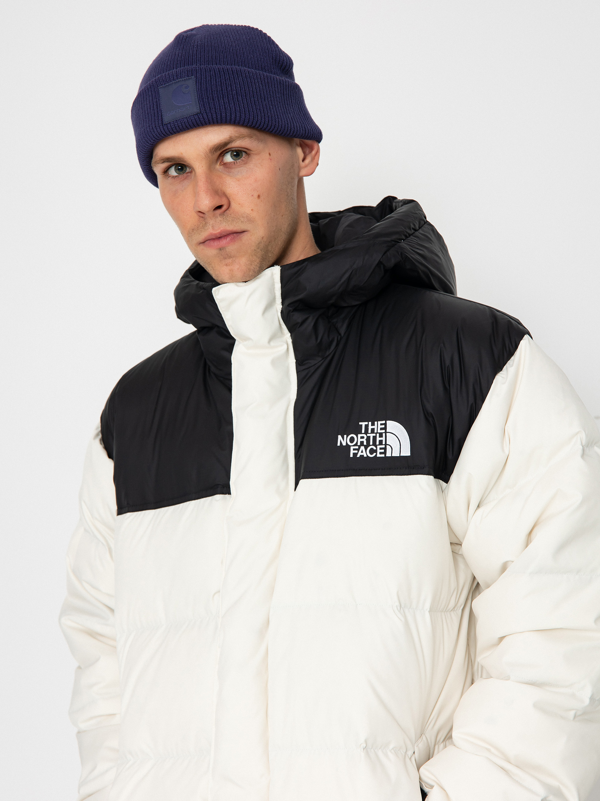 Dzseki The North Face Nuptse Parka (white dune/tnf black)