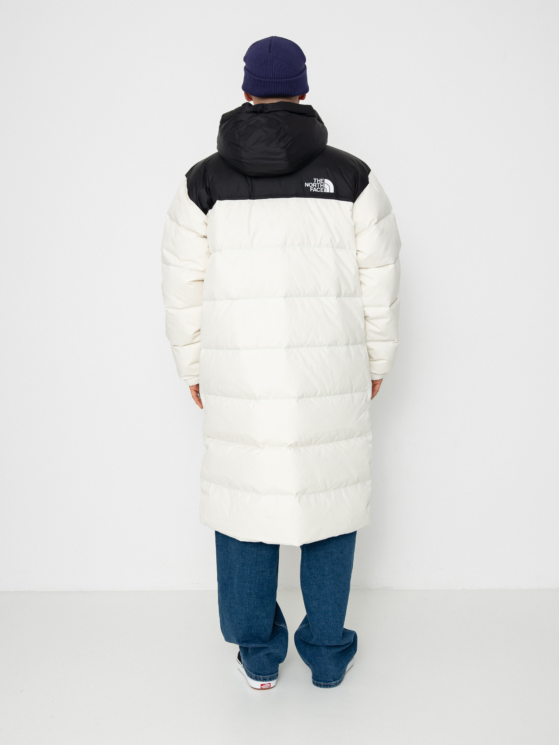 Dzseki The North Face Nuptse Parka (white dune/tnf black)