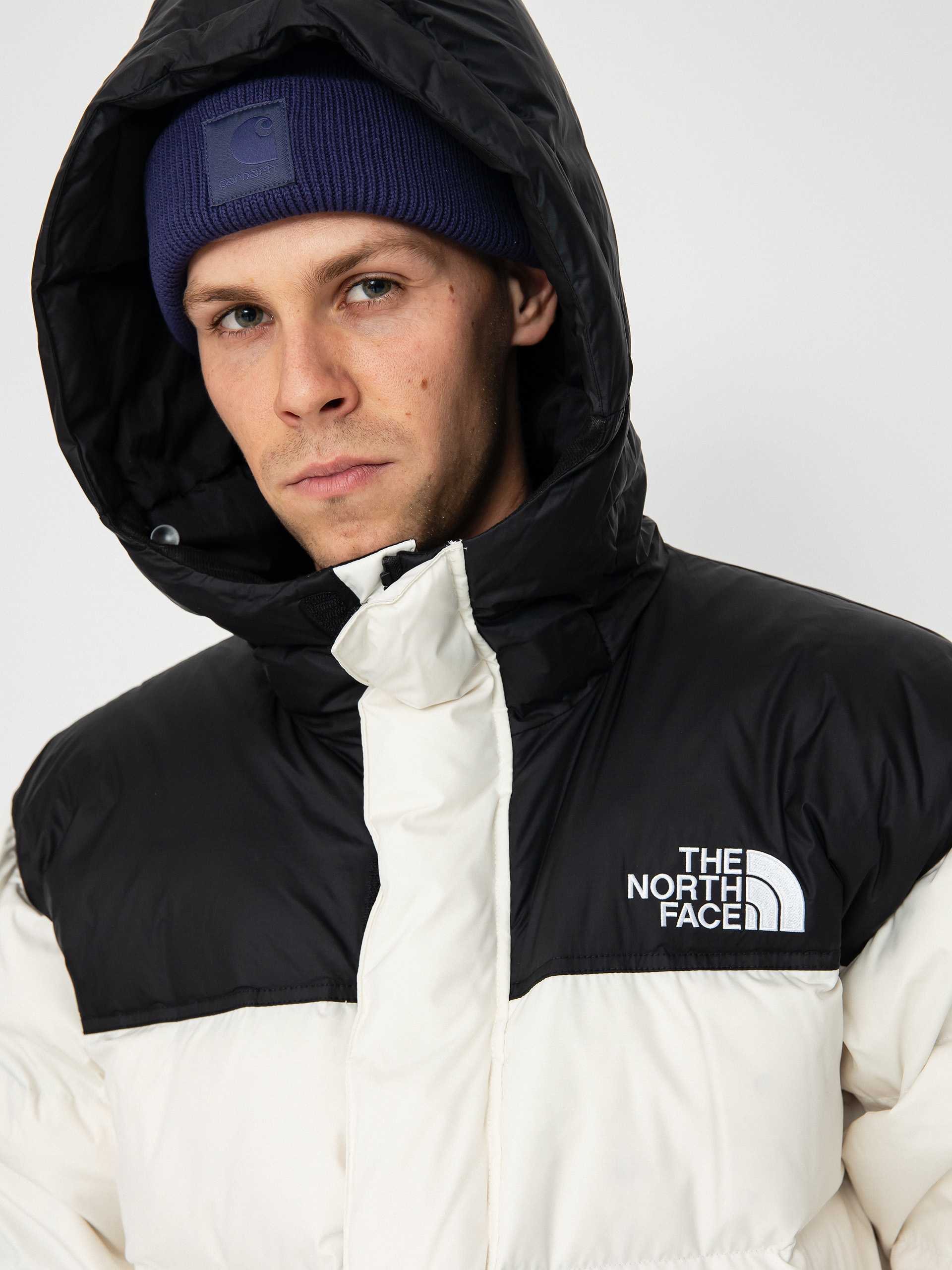 Dzseki The North Face Nuptse Parka (white dune/tnf black)