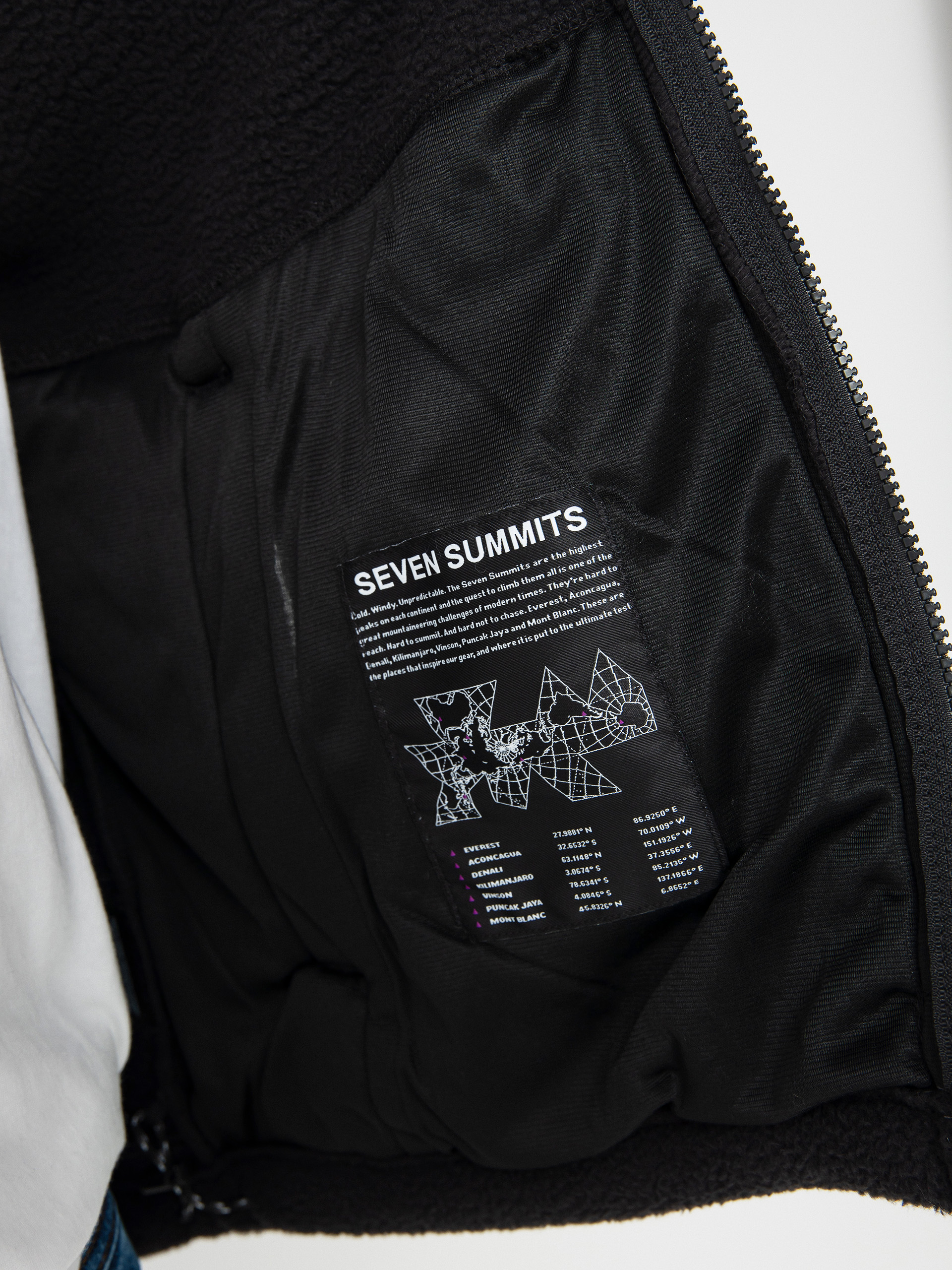 Férfi Polár pulóver The North Face Tnf Fleeski FZ (tnf black)