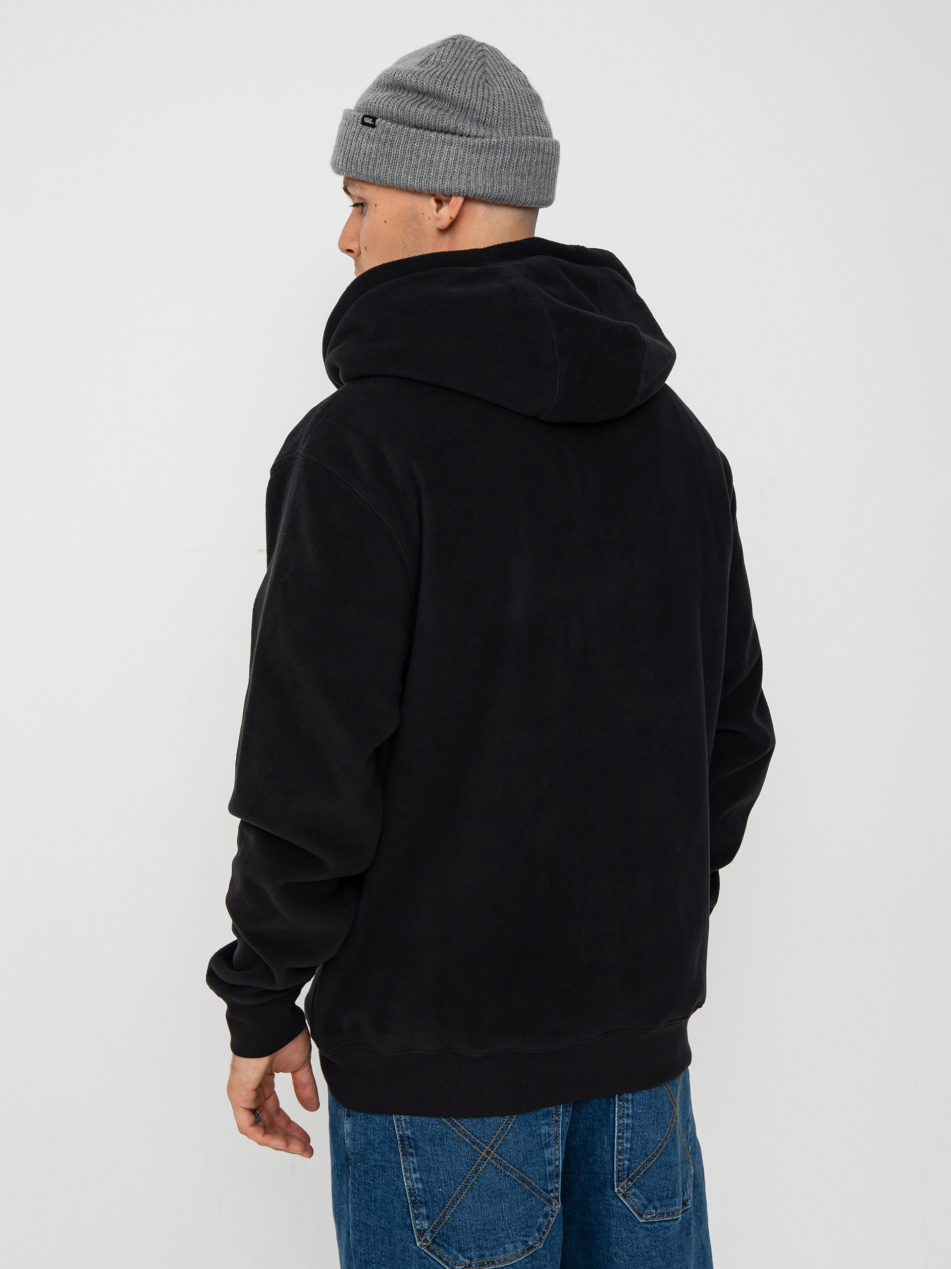 Férfi Vans Mte Polartec HD Kapucnis pulóver (black)