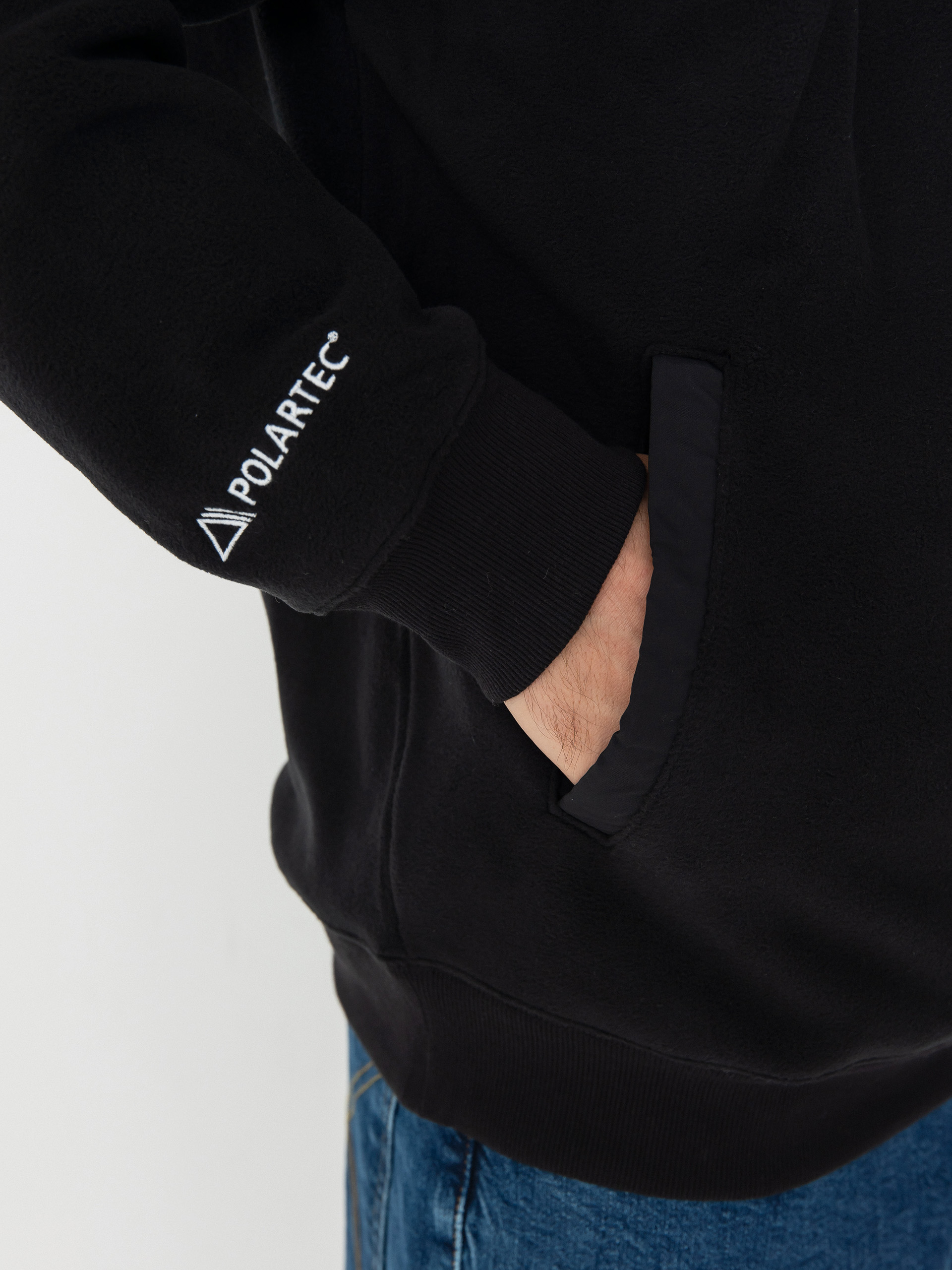 Férfi Vans Mte Polartec HD Kapucnis pulóver (black)