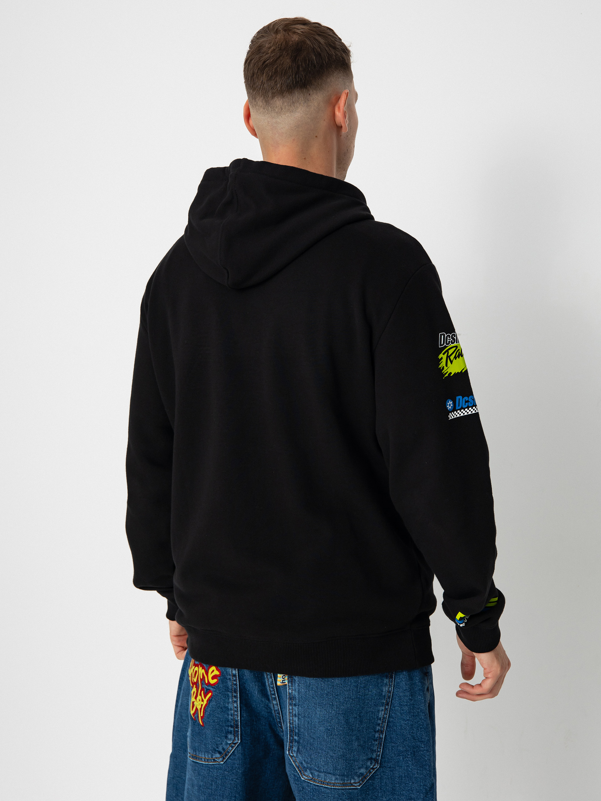 DC Racing HD Kapucnis pulóver (black)