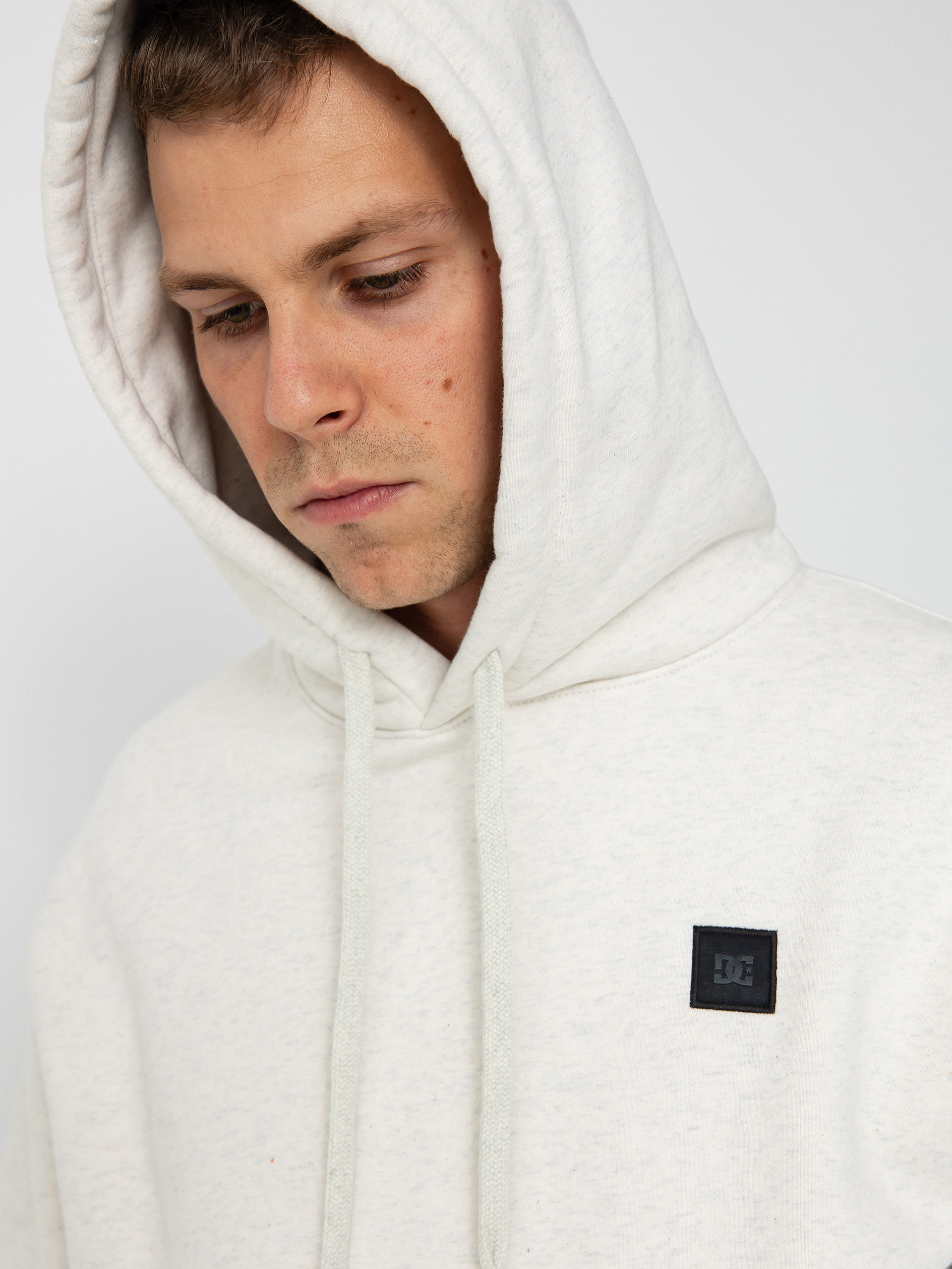 Kapucnis pulóver DC 1994 HD (snow heather)