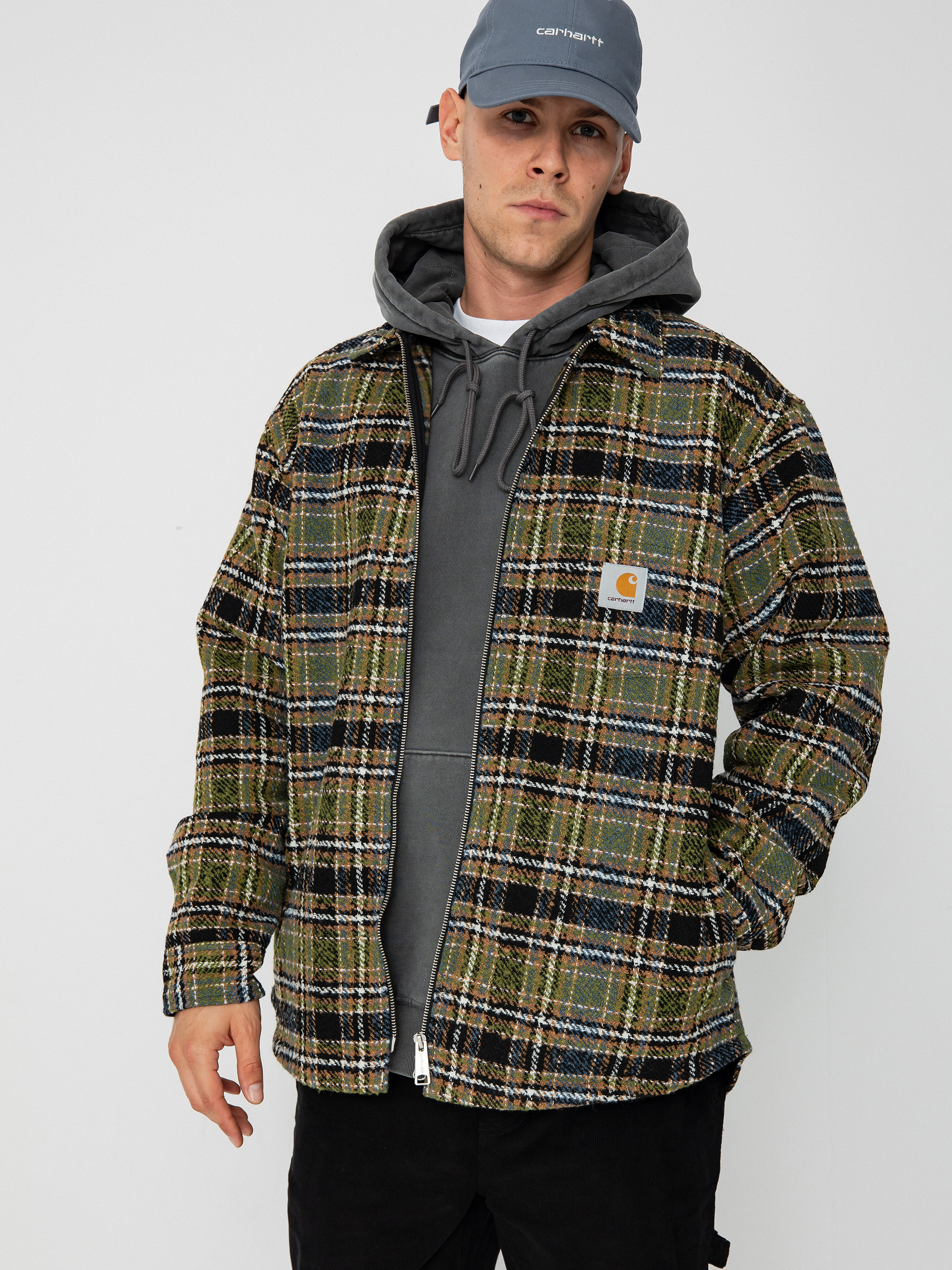 Dzseki Carhartt WIP Stroy (stroy check/black)
