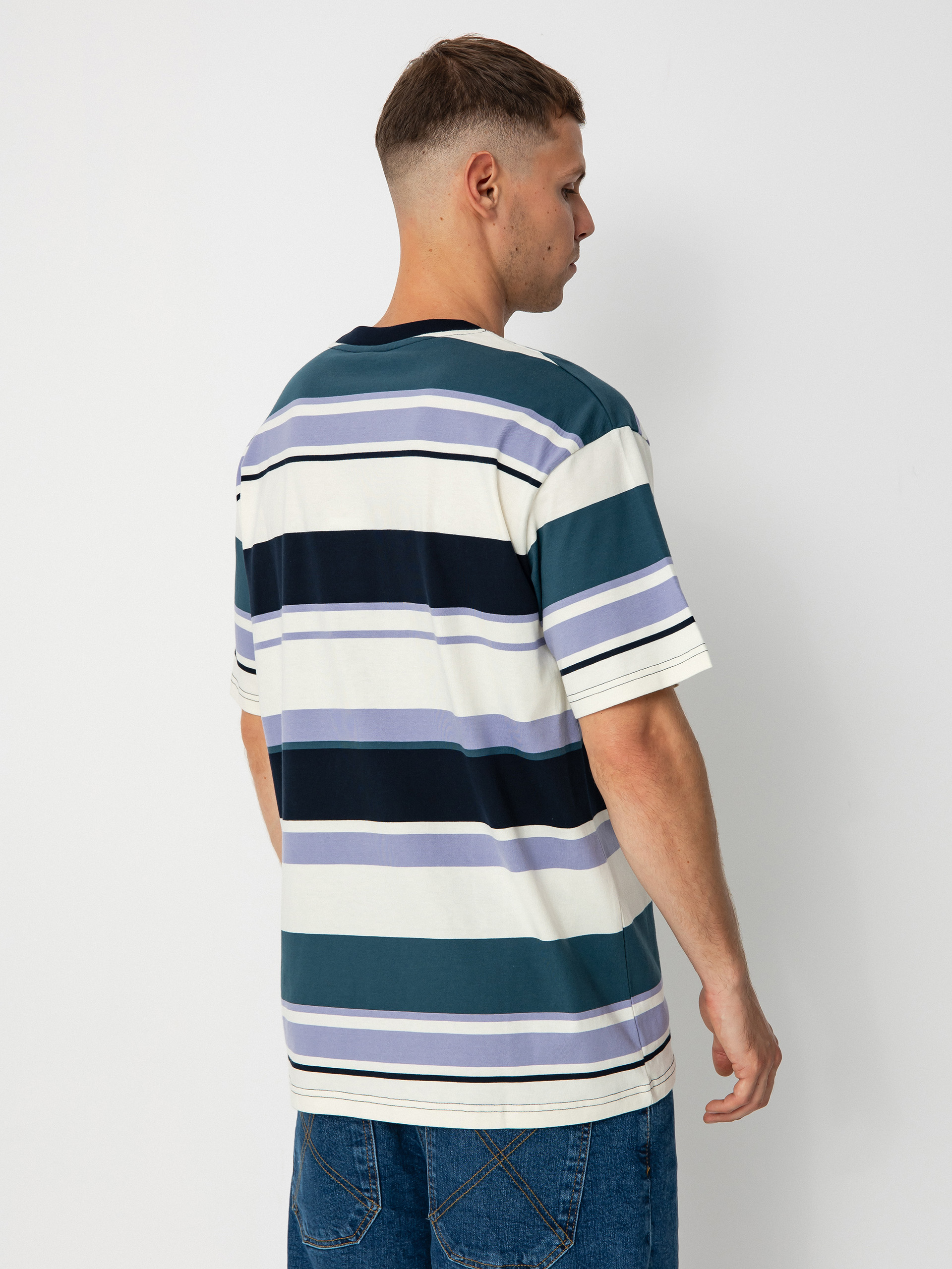 Póló Iriedaily Wide Stripe (cool jungle)