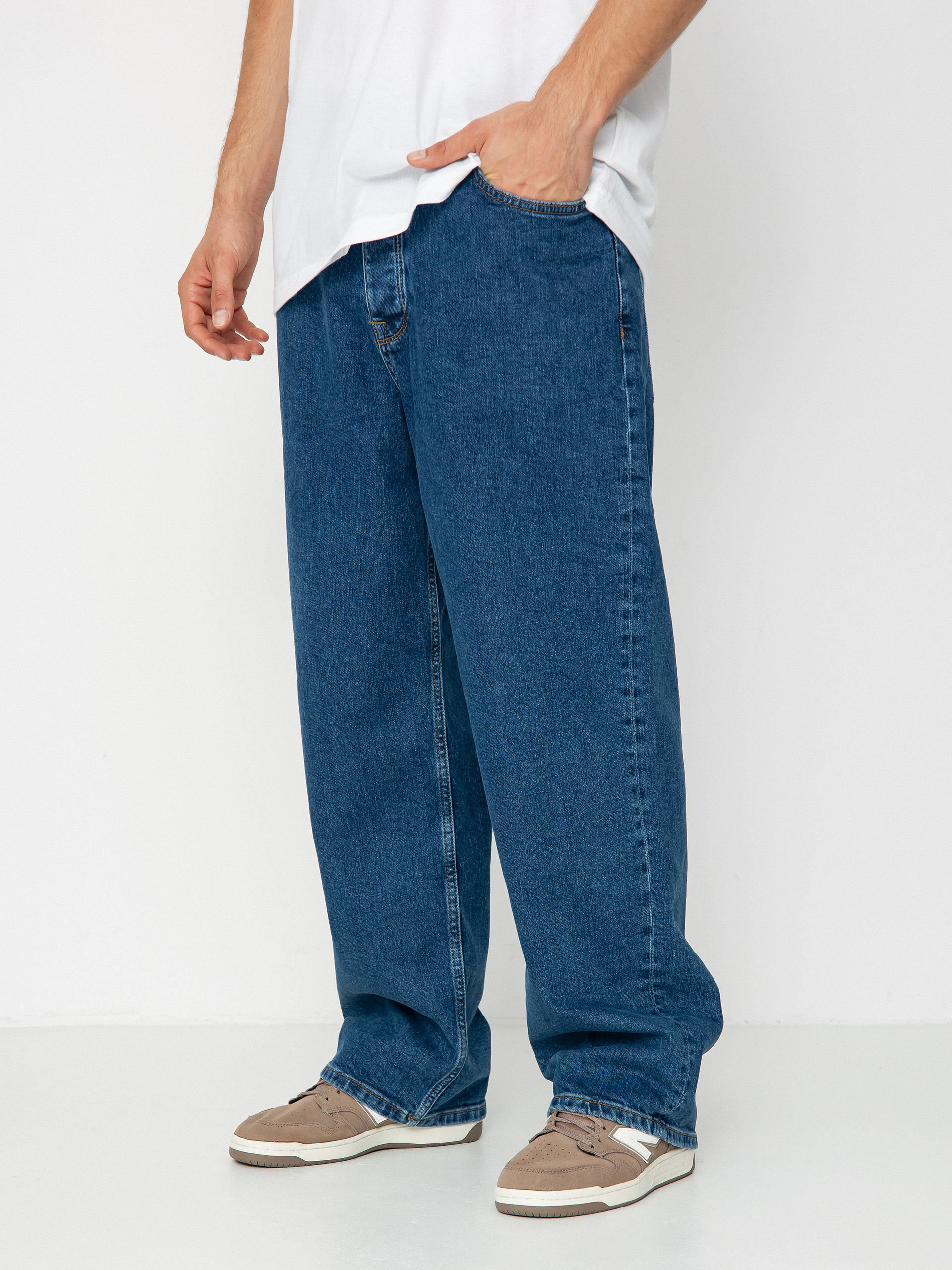 Homeboy X Tra Baggy Denim Kisnadru00e1g (washed blue)