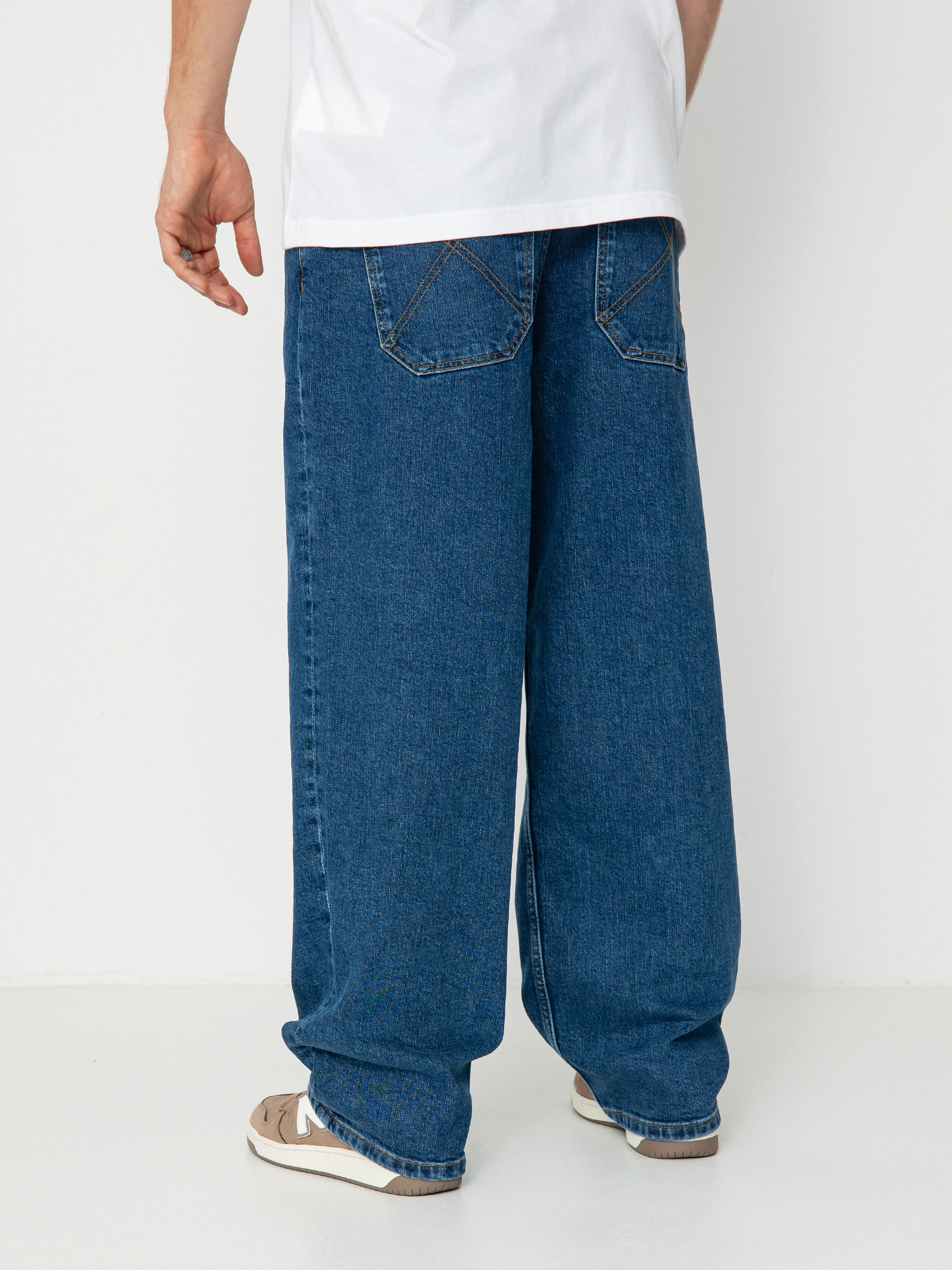 Homeboy X Tra Baggy Denim Kisnadrág (washed blue)
