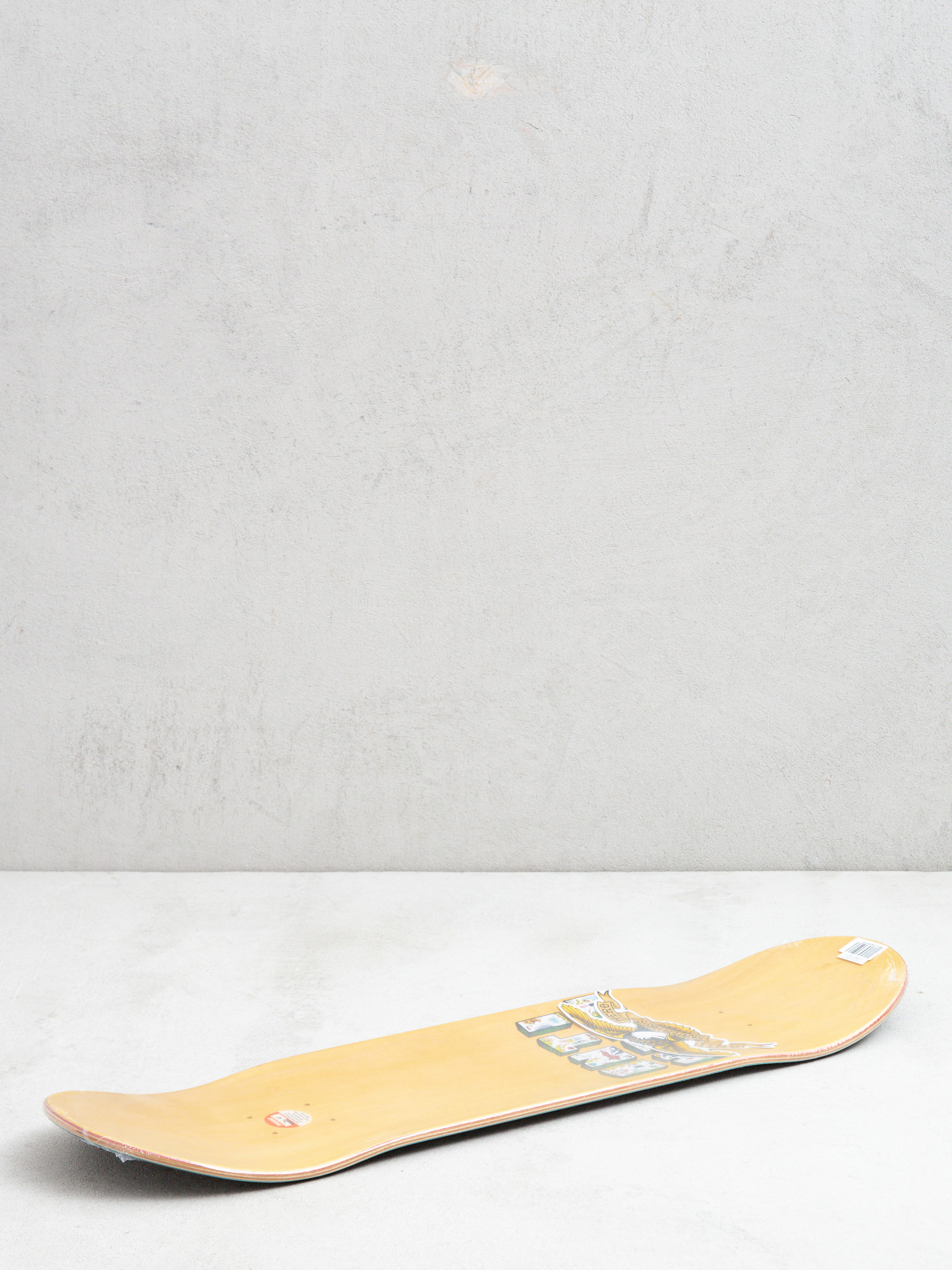 Antihero Grant Stacked Gördeszka lap (black/teal)