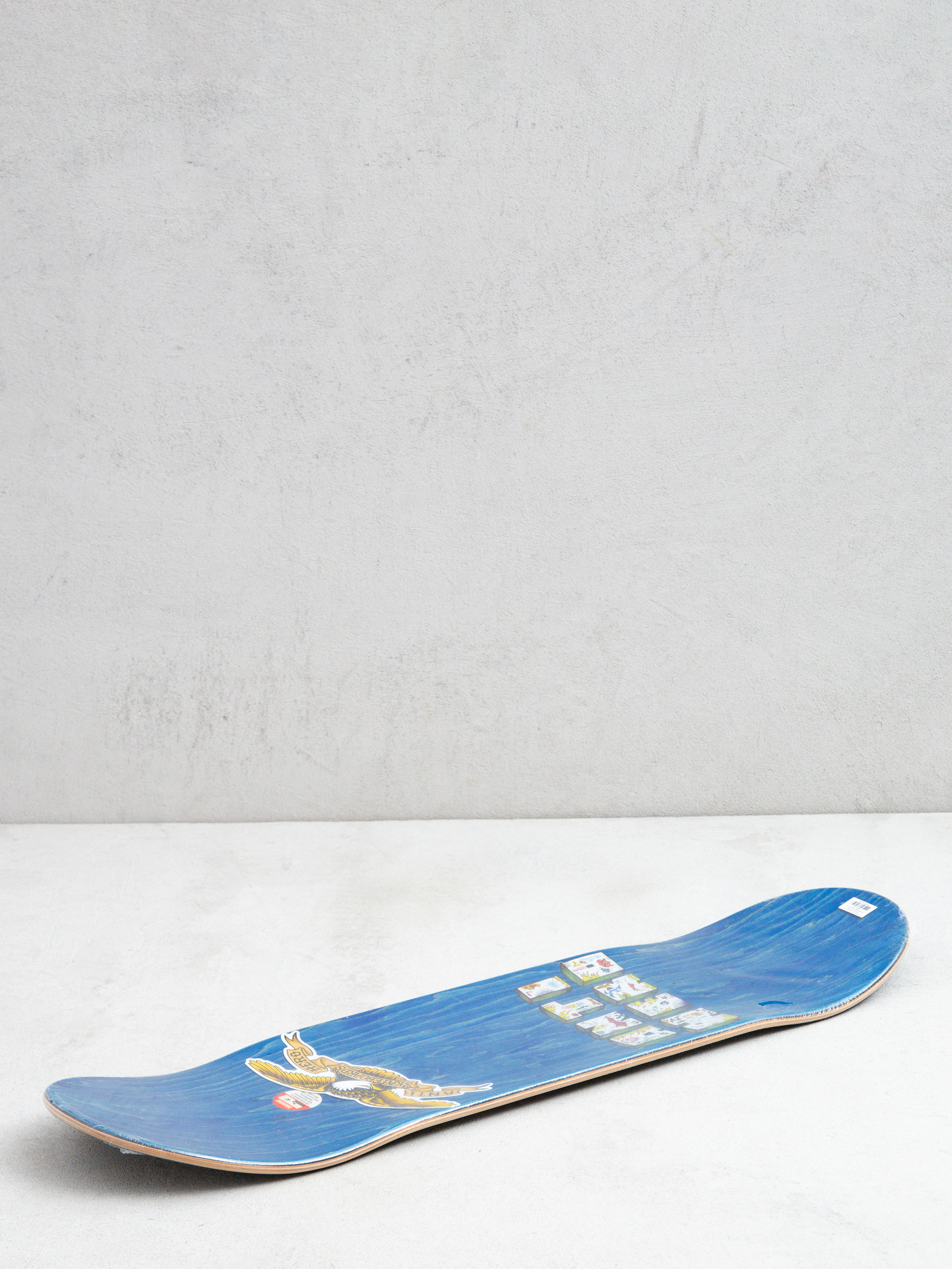 Antihero Grant Stacked Gördeszka lap (black/yellow)