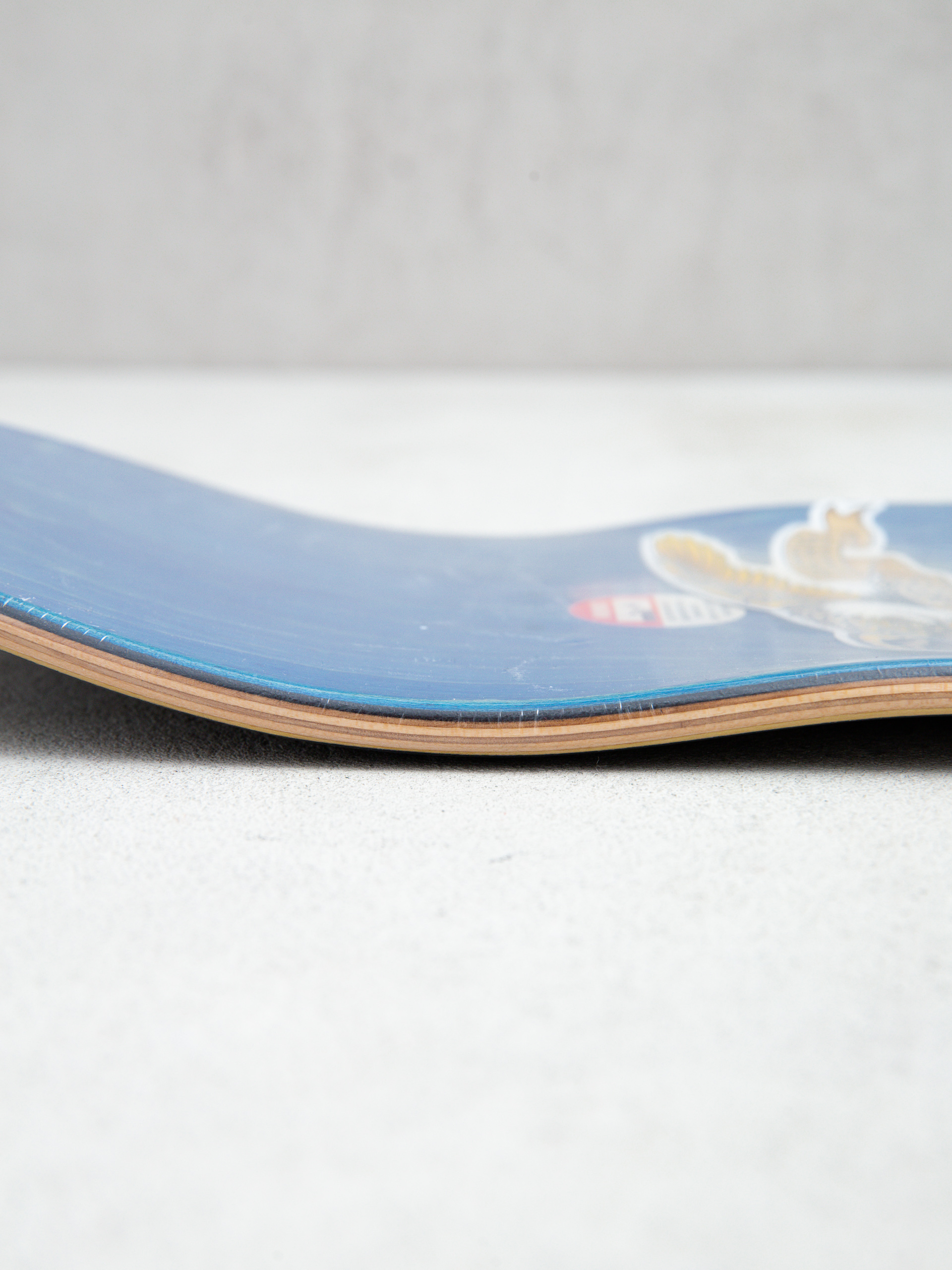 Antihero Grant Stacked Gördeszka lap (black/yellow)