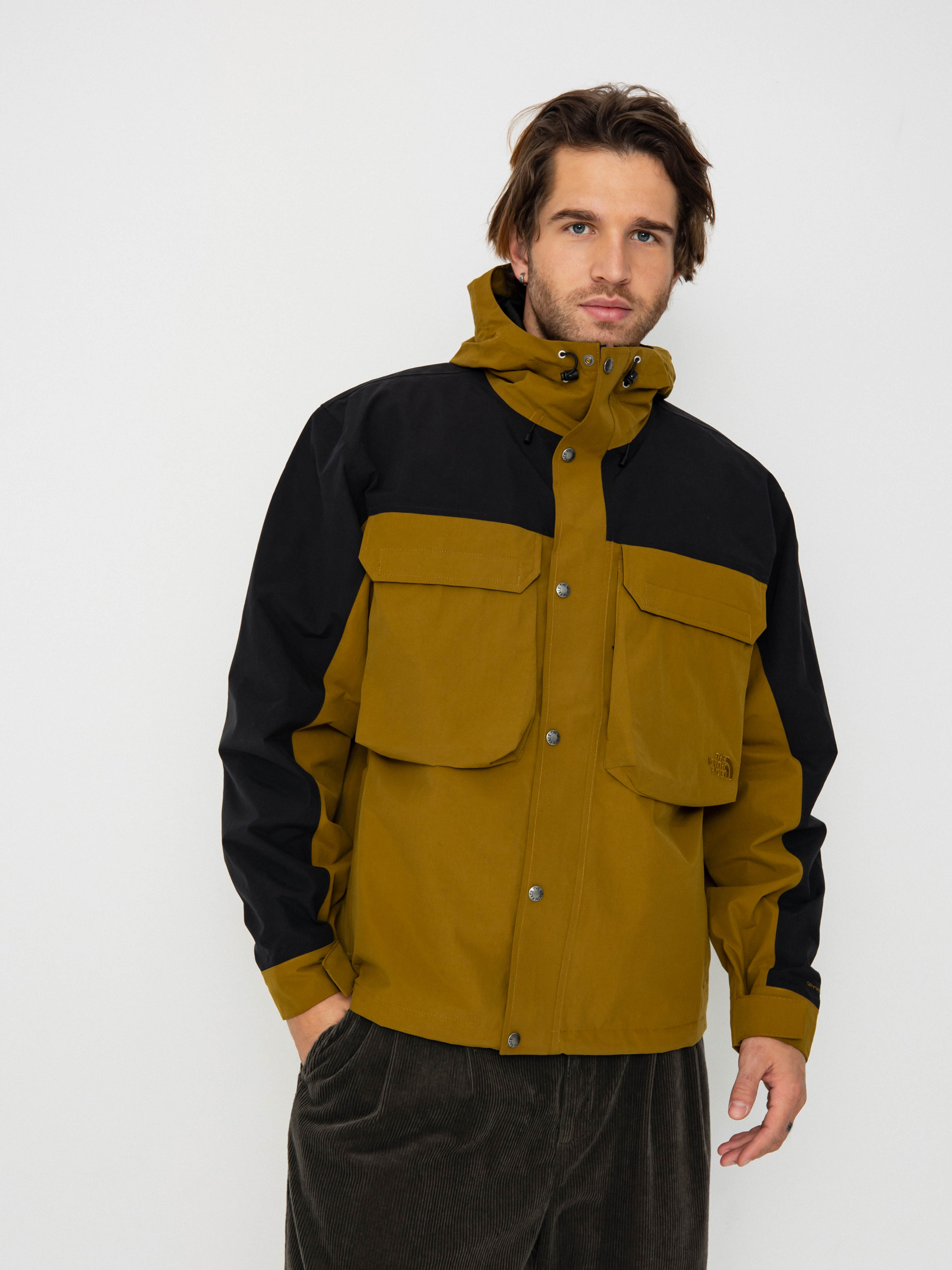 Dzseki The North Face M66 Cargo Rain (moss green/tnf black)