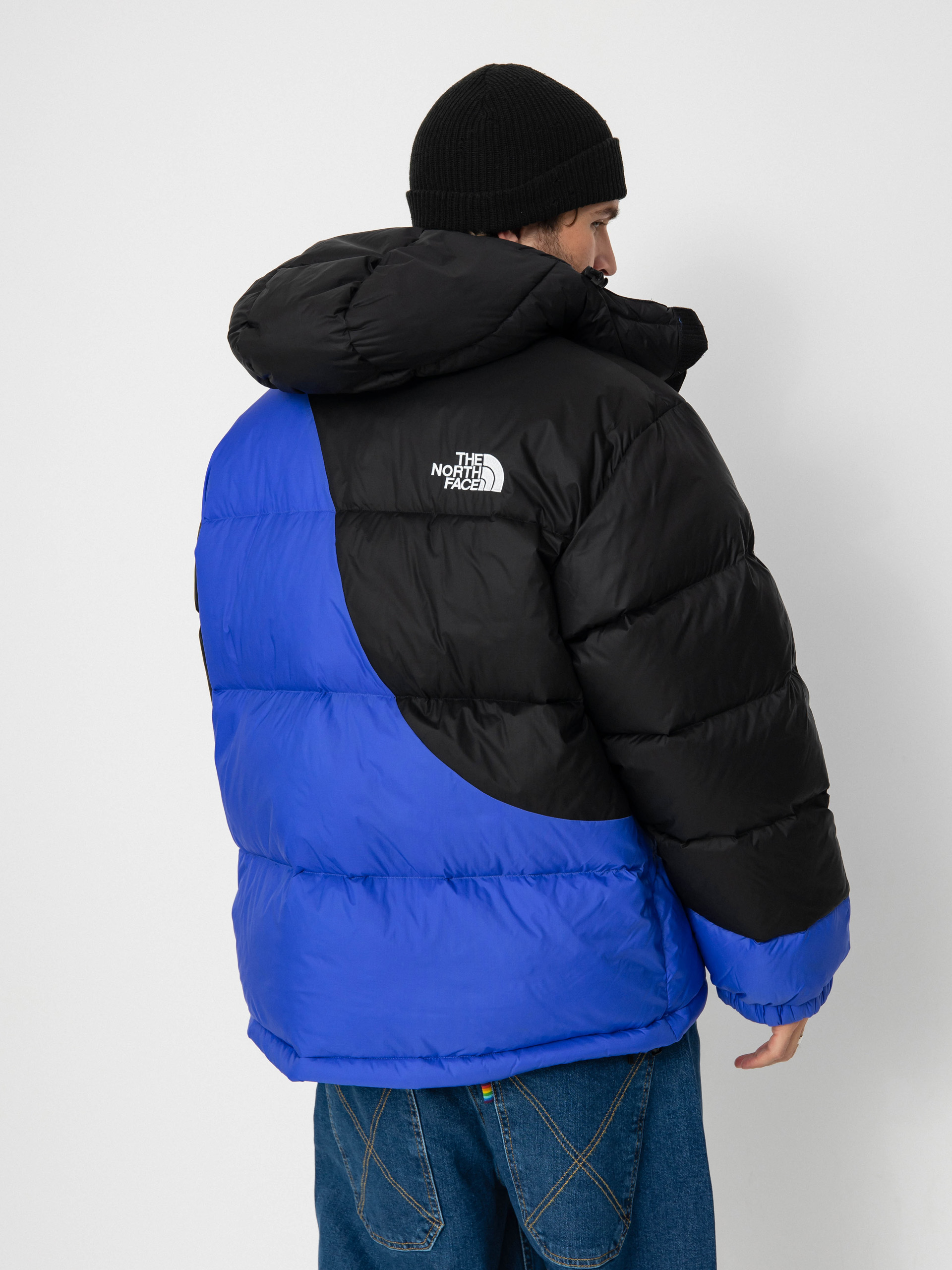 The North Face X Yinka Ilori Down Puffer Dzseki (tnf black/solar blue)