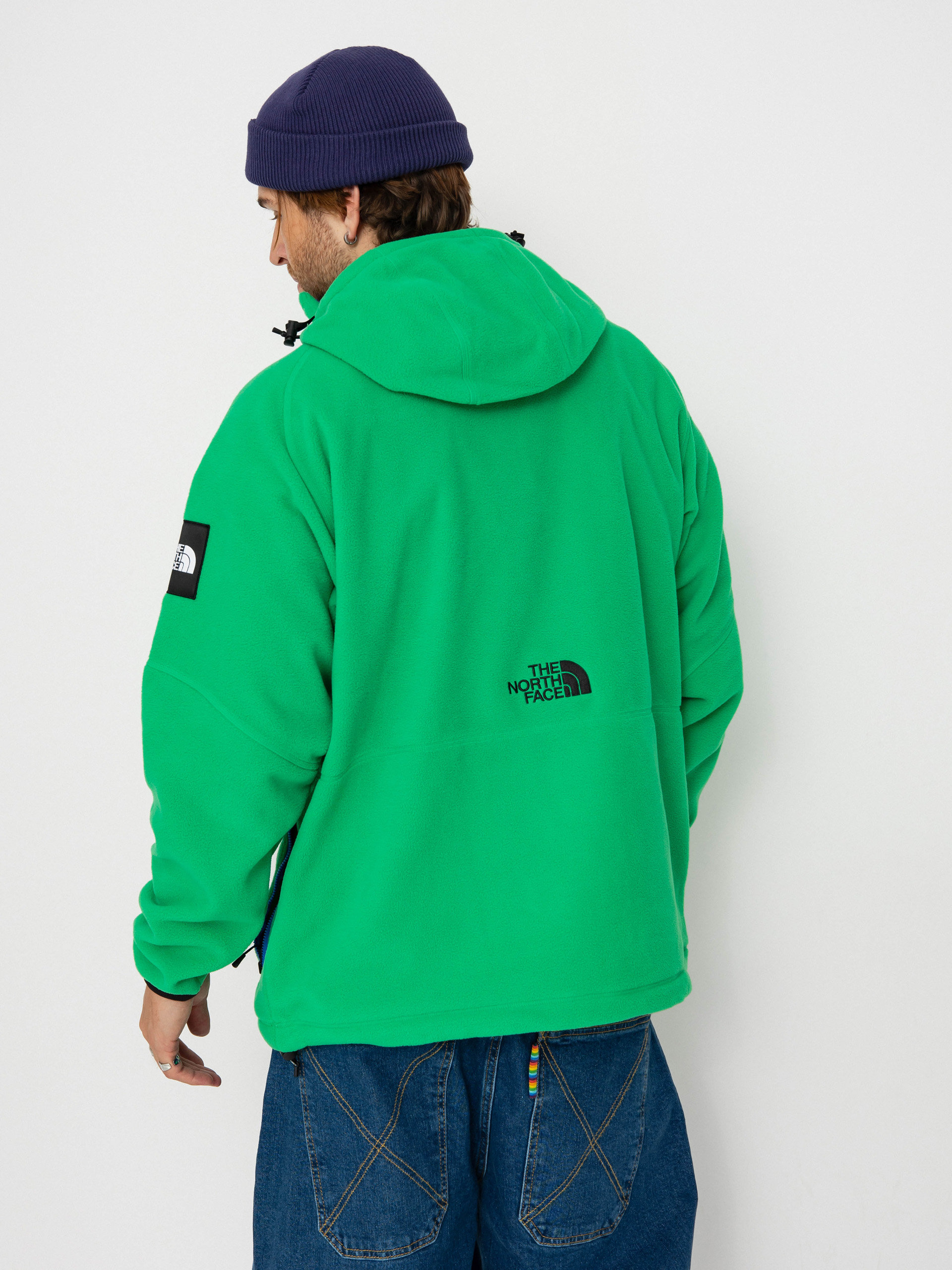 The North Face X Yinka Ilori Fleece Anorak Dzseki (optic emerald)