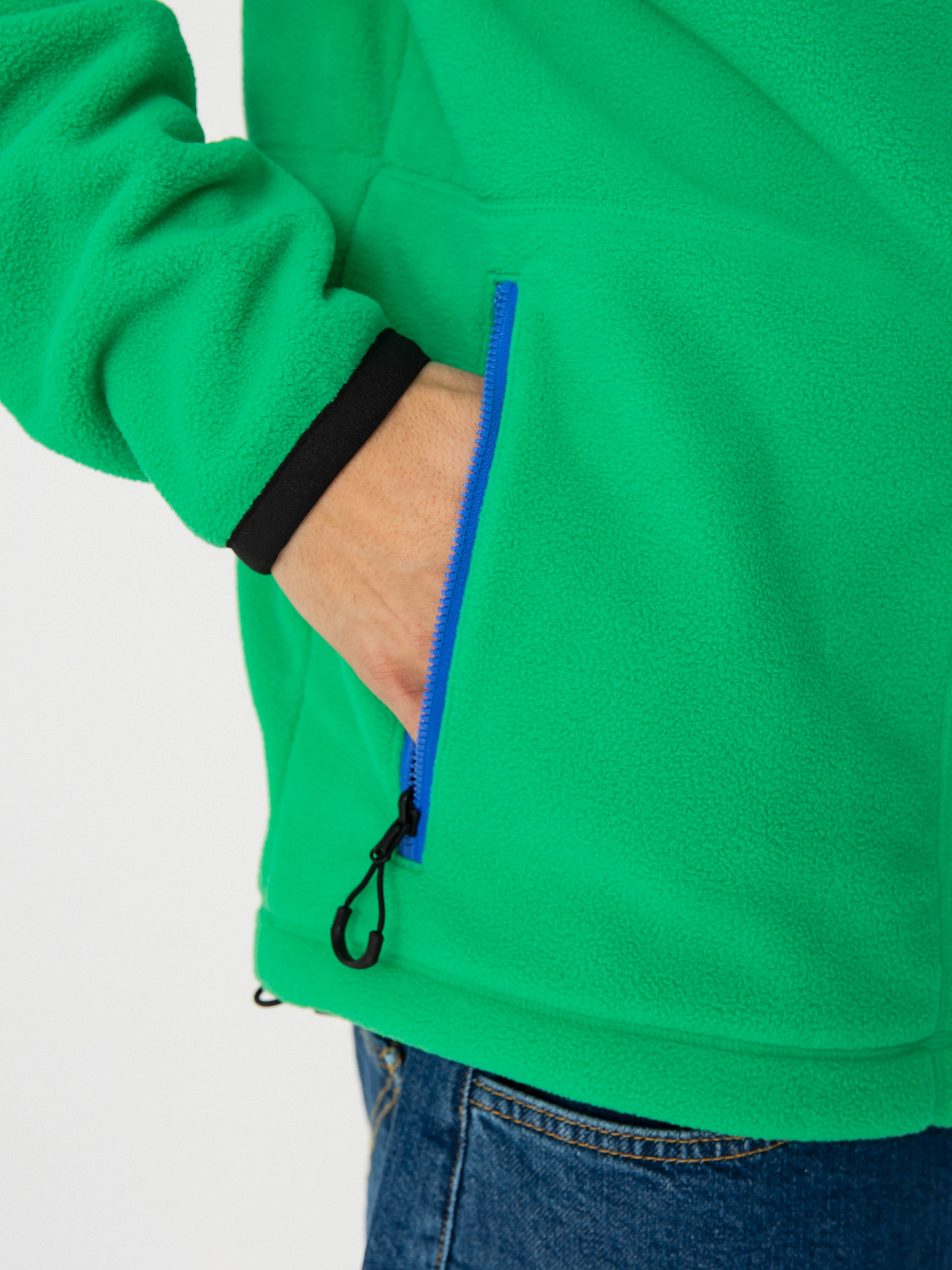 The North Face X Yinka Ilori Fleece Anorak Dzseki (optic emerald)