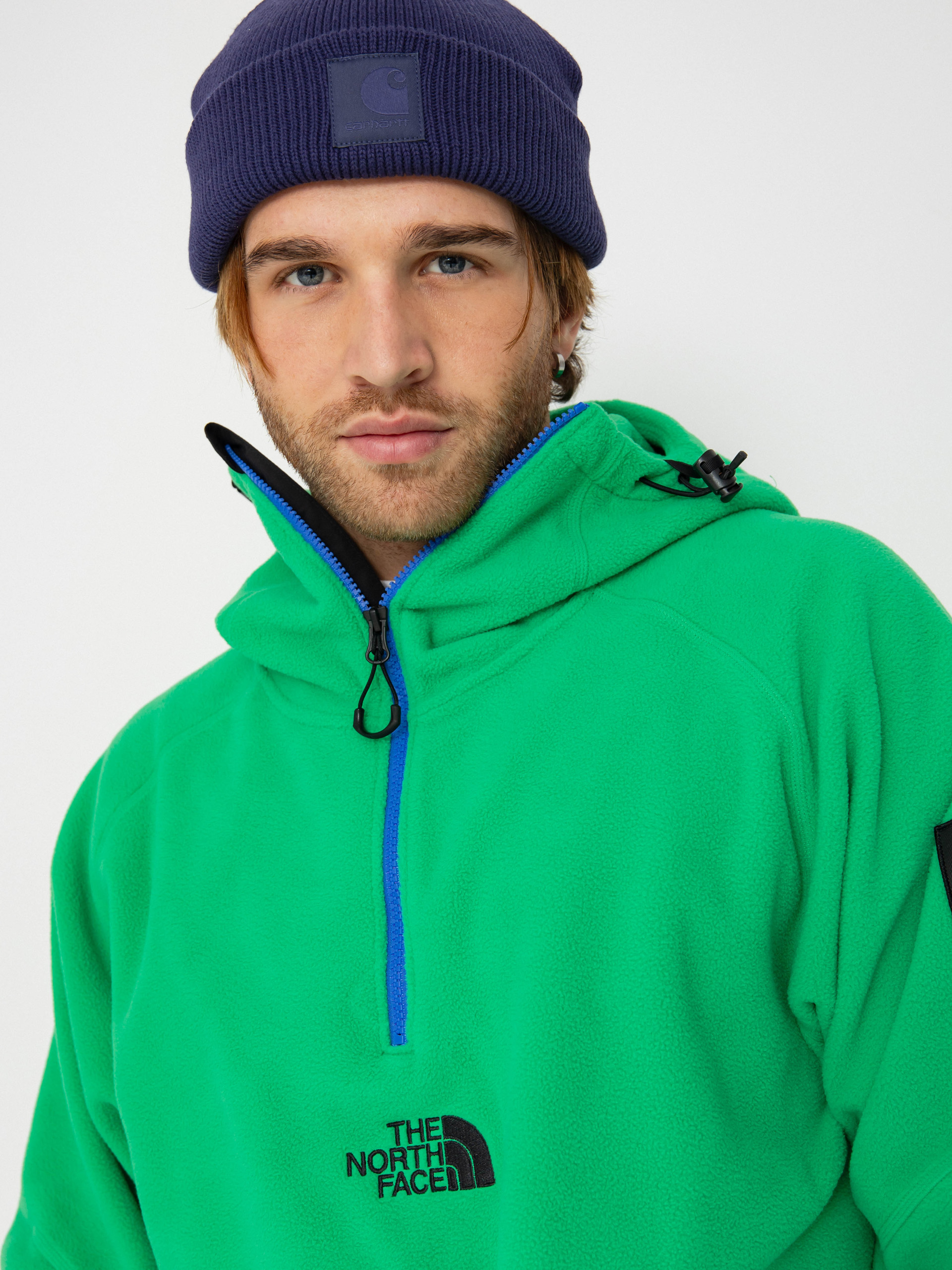 The North Face X Yinka Ilori Fleece Anorak Dzseki (optic emerald)