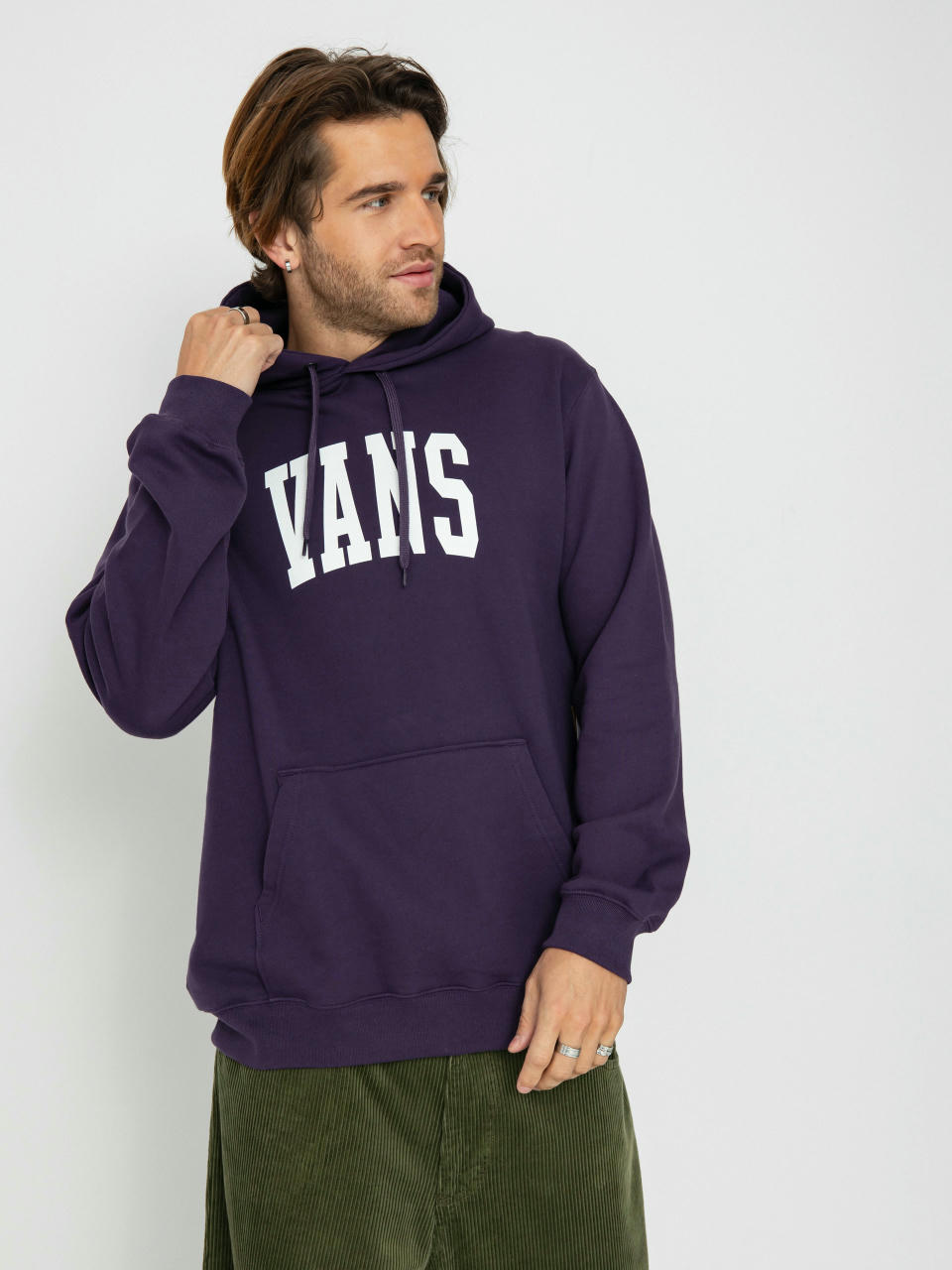 Vans Arched HD Kapucnis pulóver (gothic grape)