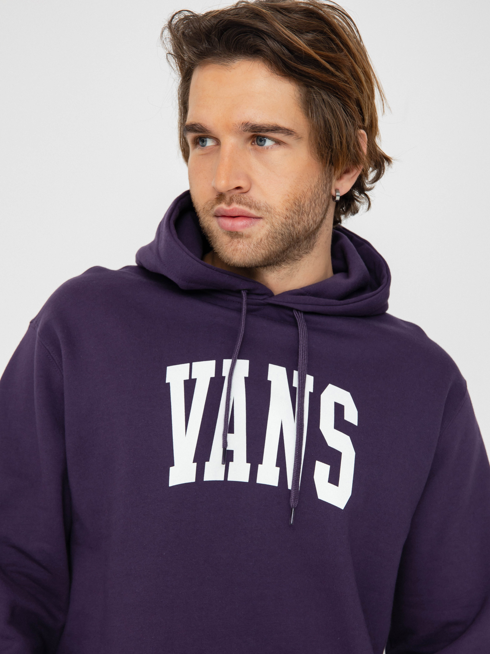 Vans Arched HD Kapucnis pulóver (gothic grape)