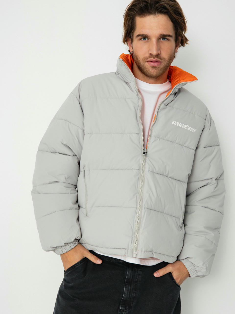 Wasted Paris Pulse Puffer Dzseki (silver)