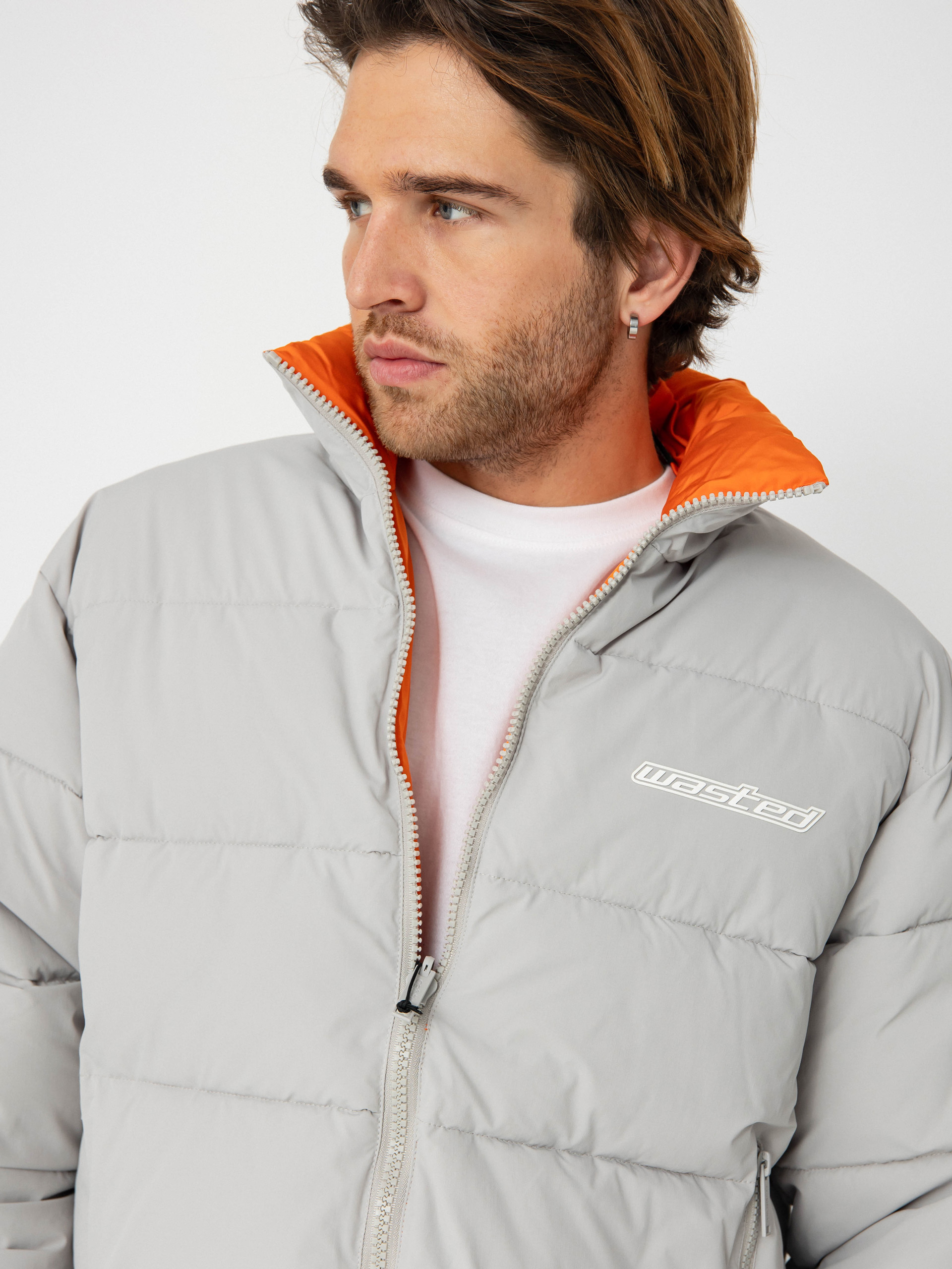 Wasted Paris Pulse Puffer Dzseki (silver)