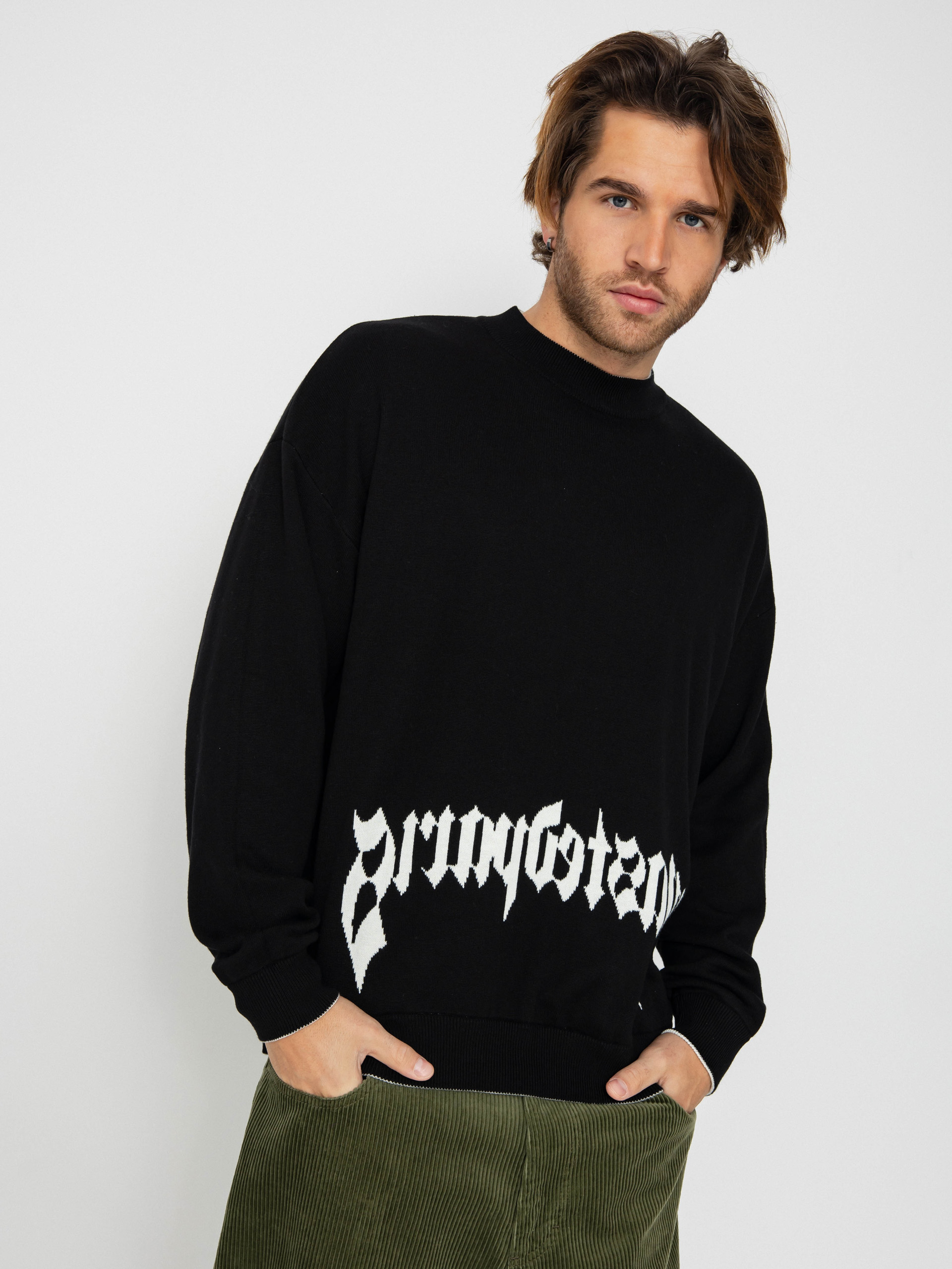 Wasted Paris Pitcher Reverse Pulóver (white/black)