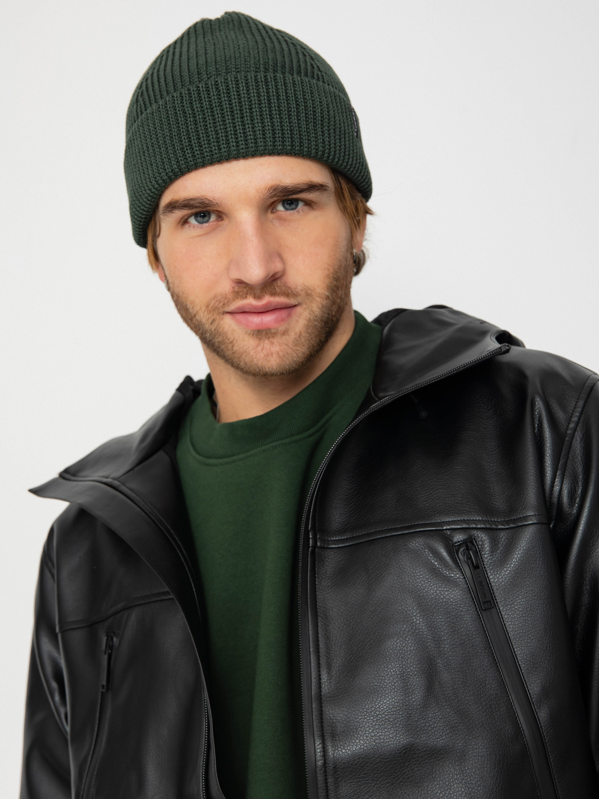 Wasted Paris Kingdom Faux Leather Windbreaker Dzseki (black)